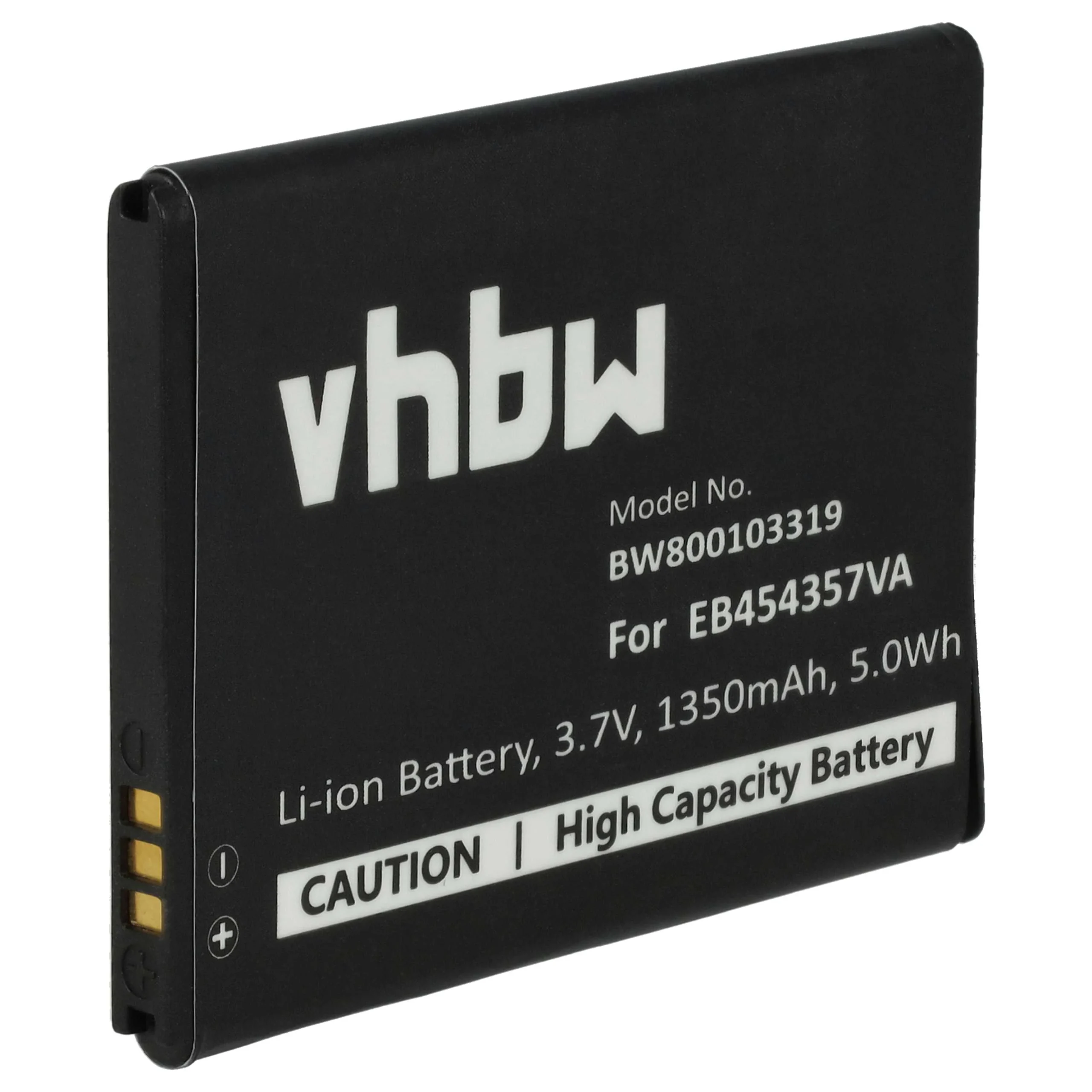 Batterie remplace Samsung EB454357VU, EB454357VA téléphone portable Samsung - 1300mAh 3,7V Li-ion
