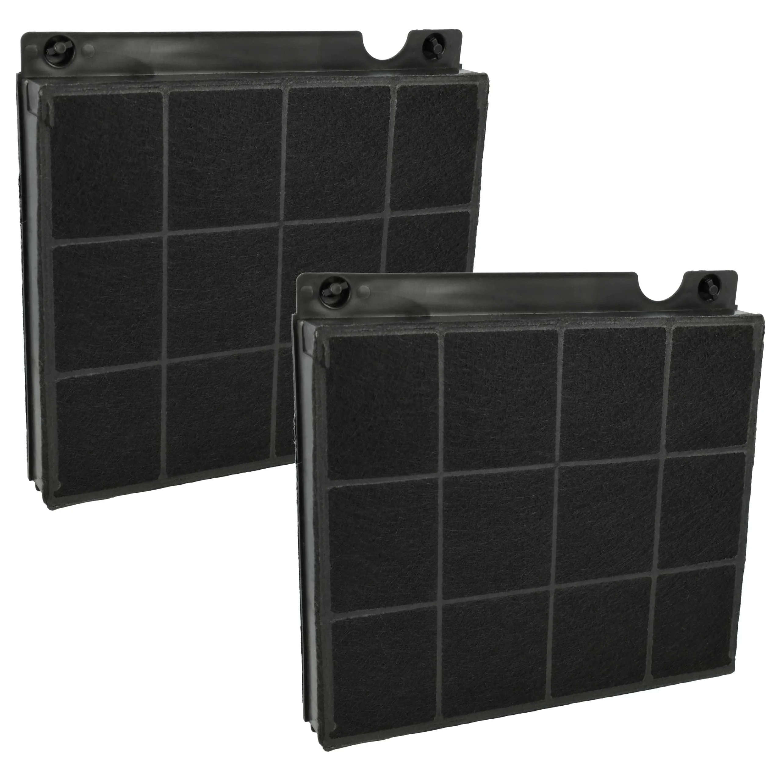 2x Filtres à charbon actif remplace AEG MCFE01, EHFC15, E3CFE15 pour hotte Zanussi - Accessoires appareils ménagers