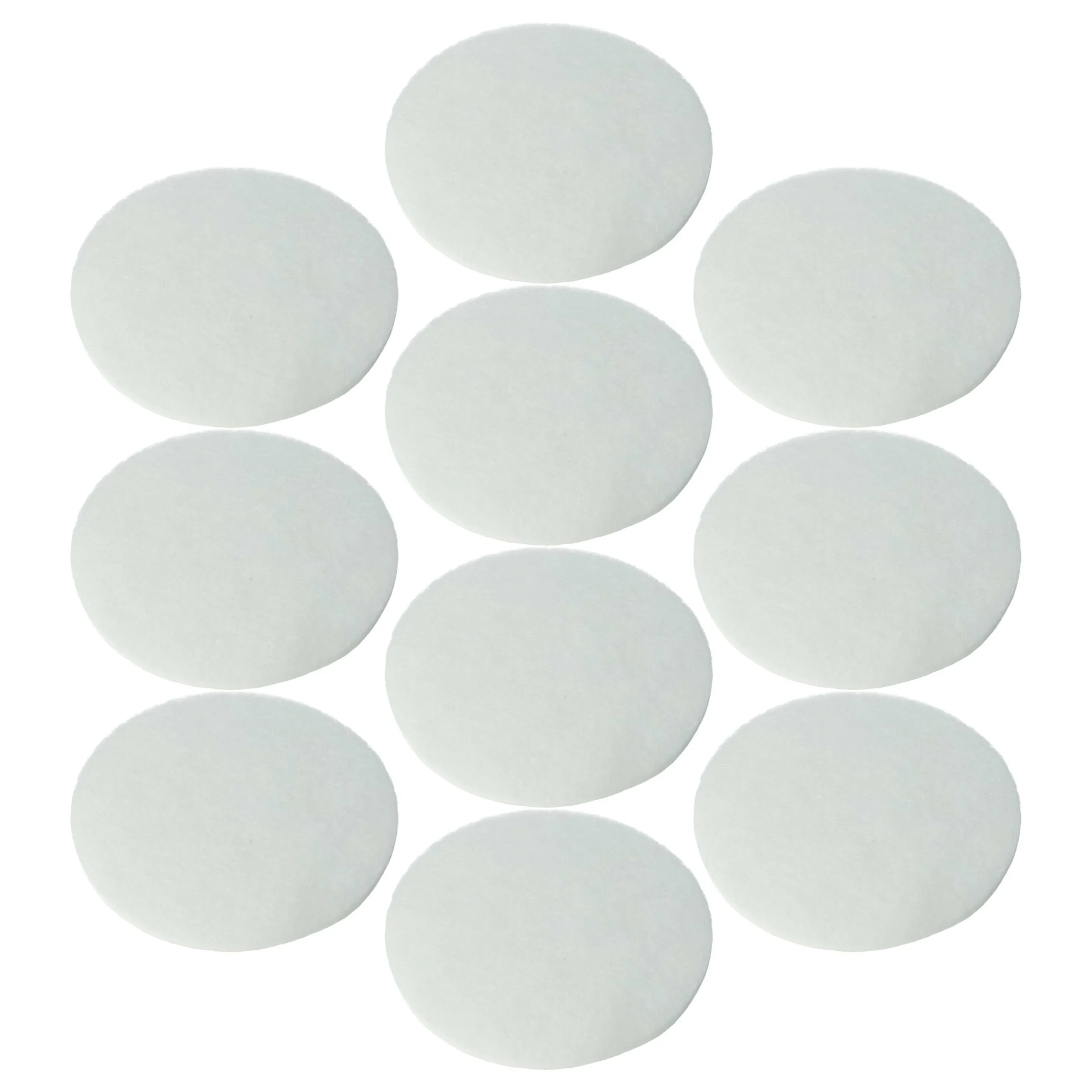 10x Filtre en fibre non tissée pour aspirateur Dyson DC19 - blanc