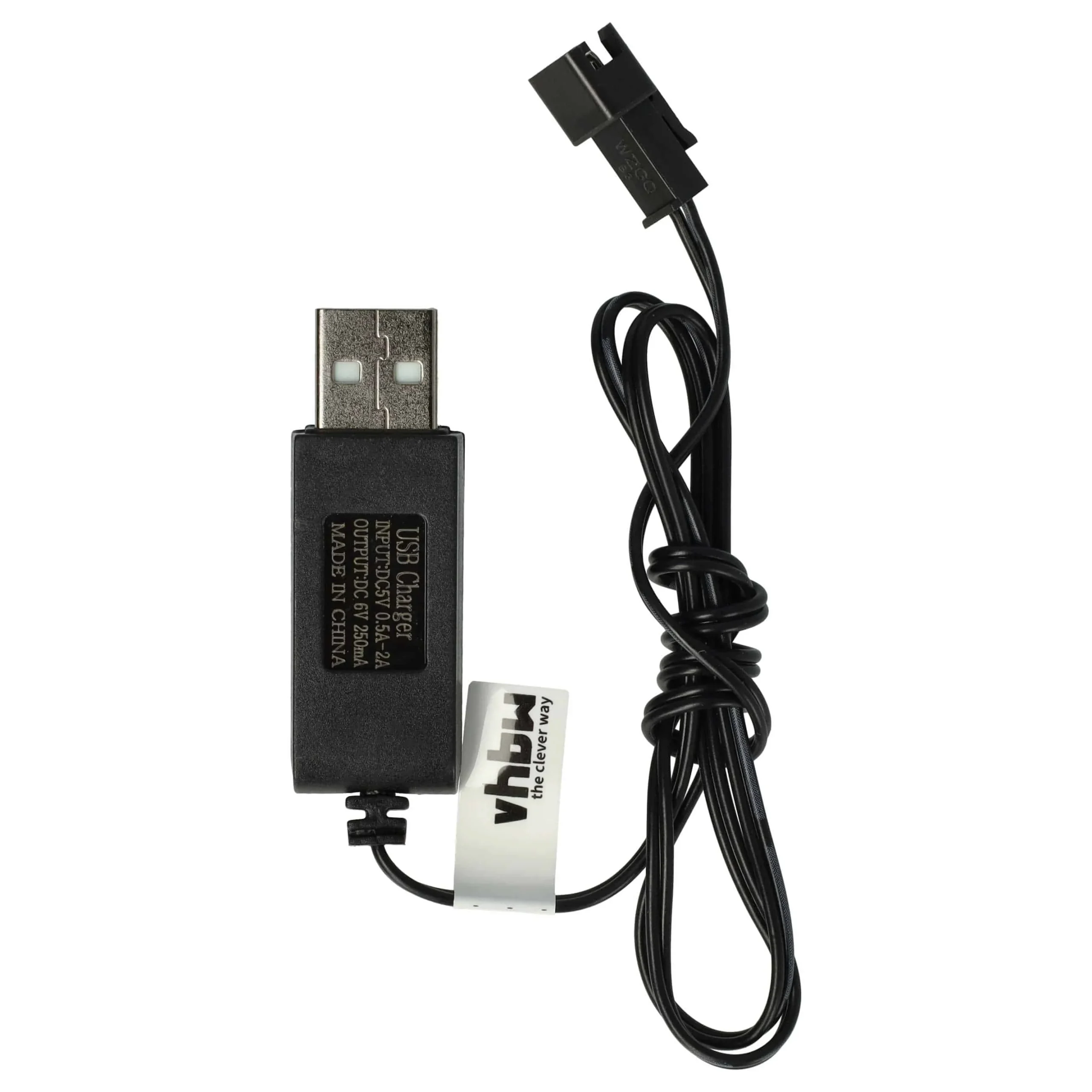 ChargeurUSB pour batterie SM-2P, modélisme RC - 60 cm 6 V