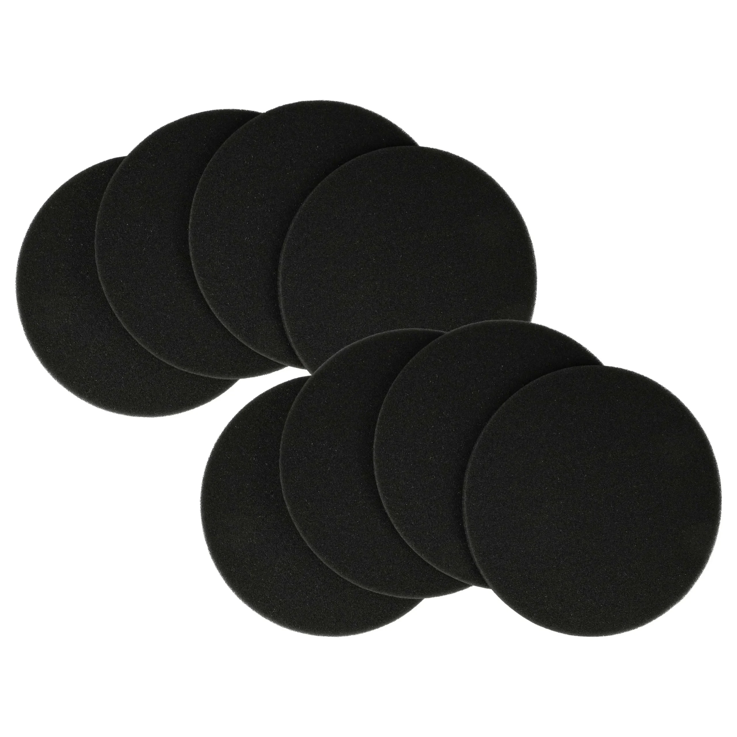 8x Filtre à air remplace Bosch 7735600382 pour aération Bosch - Classe filtre G3, noir