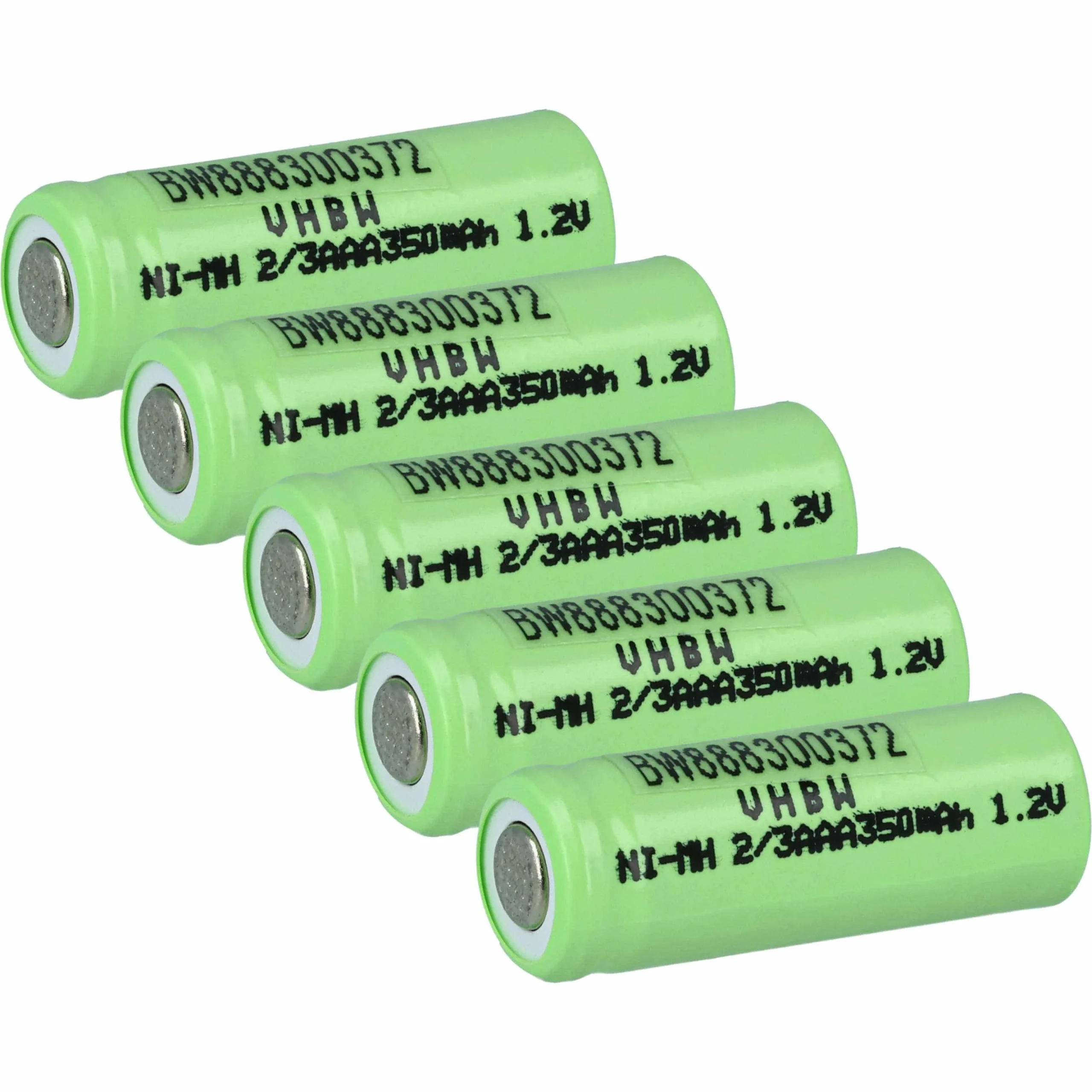 Cellules de batterie H4002 (5 piles) - 350mAh, 1,2V, NiMH