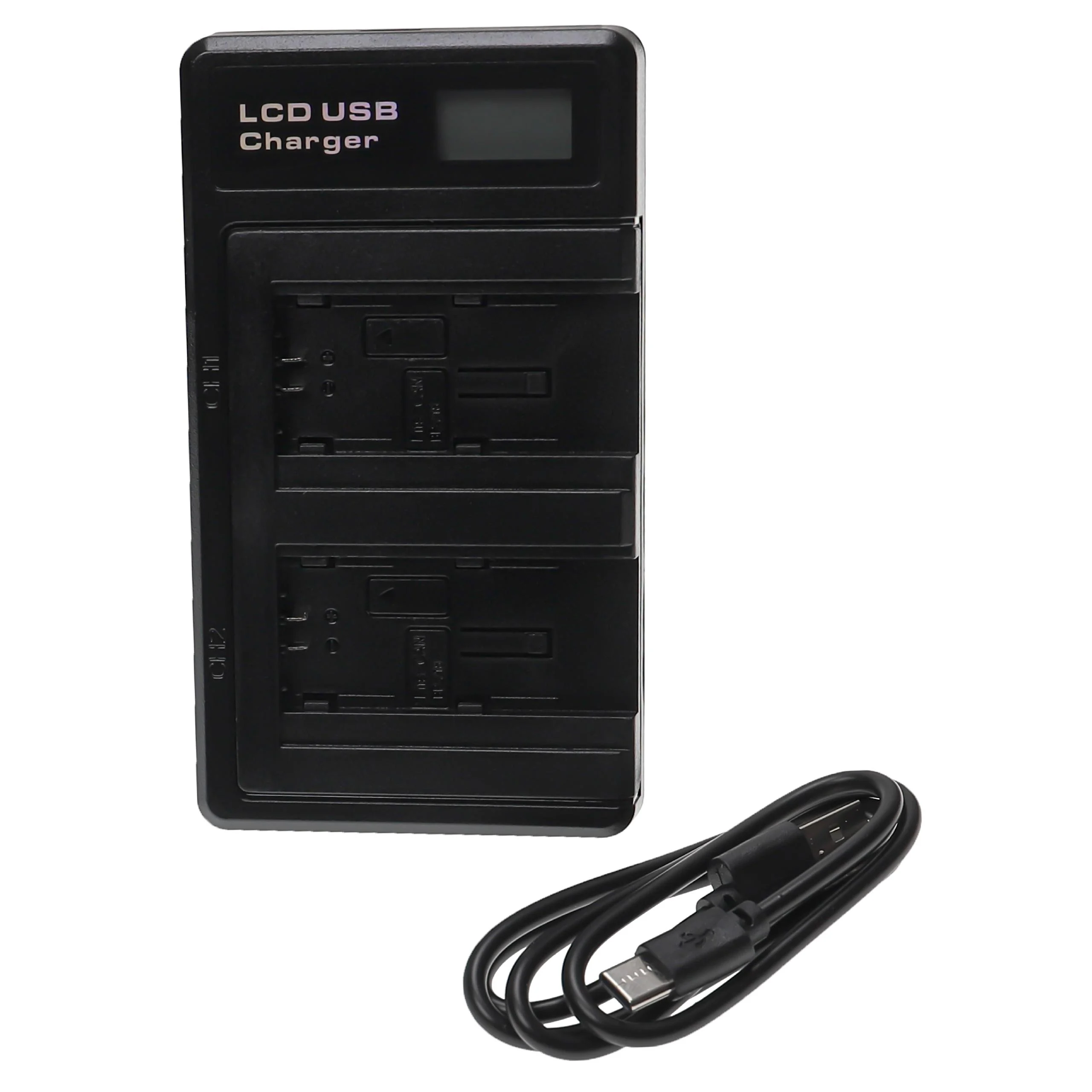 Chargeur + câble USB-C pour appareil photo Canon Vixia - 0,6 A