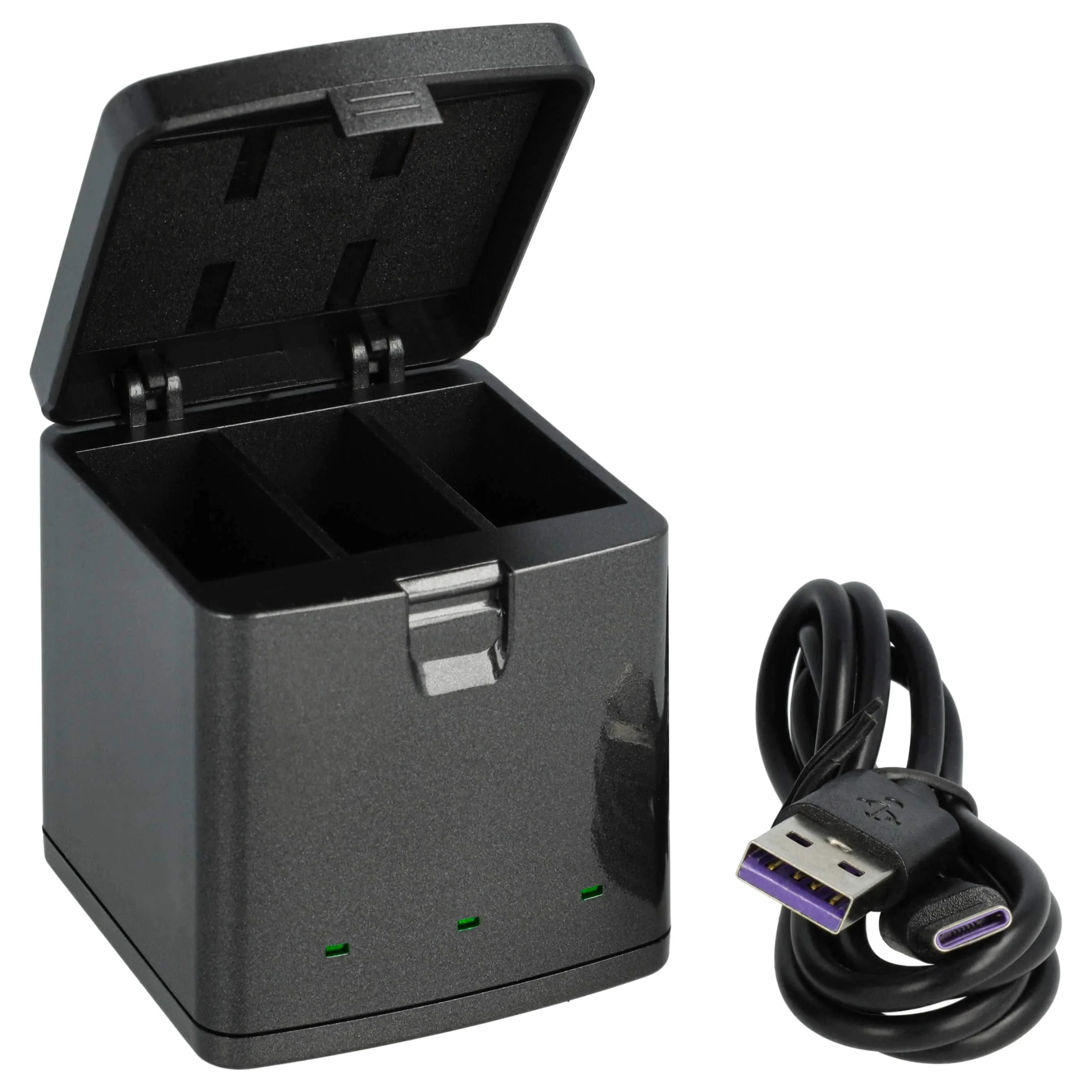 Chargeur USB-C + câble USB-C remplace GoPro JH-GP13 pour appareil photo GoPro