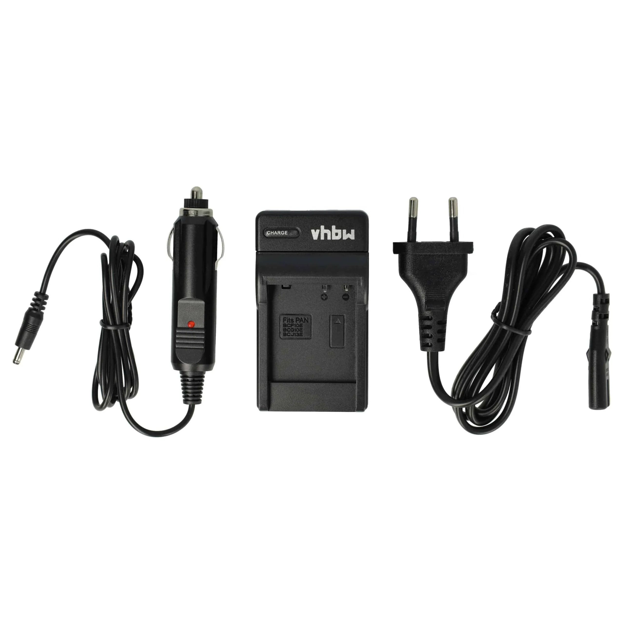Chargeur pour appareil photo Panasonic Lumix DMC-TZ6, DMC-TZ7, DMC-TZ8, DMC-TZ9 - 0,6 A, 4,2 V