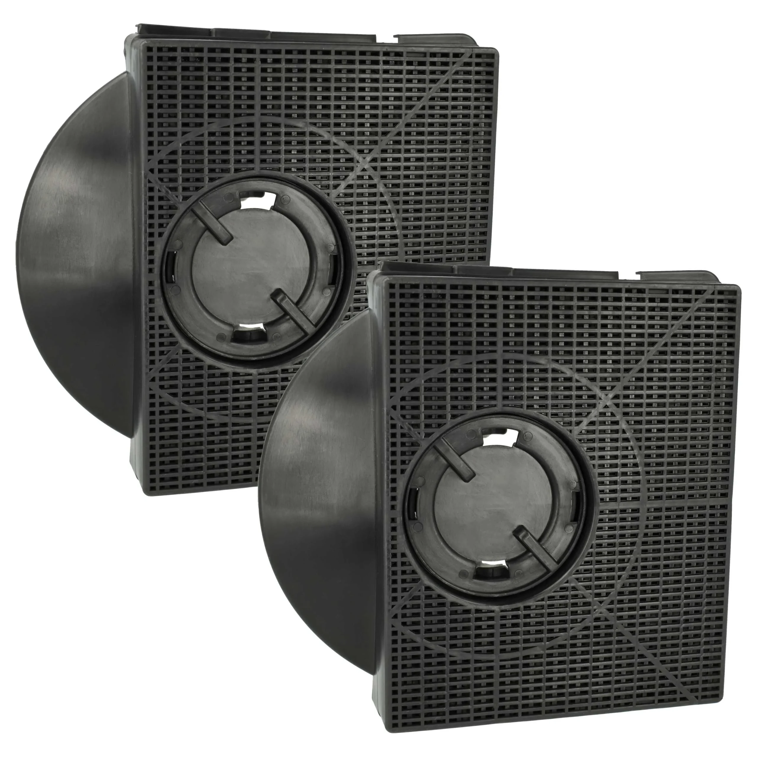 2x Filtres à charbon actif remplace AEG AS-AZKF060, 9029800555, 8718868949554, 9029793602 pour hotte Zanussi