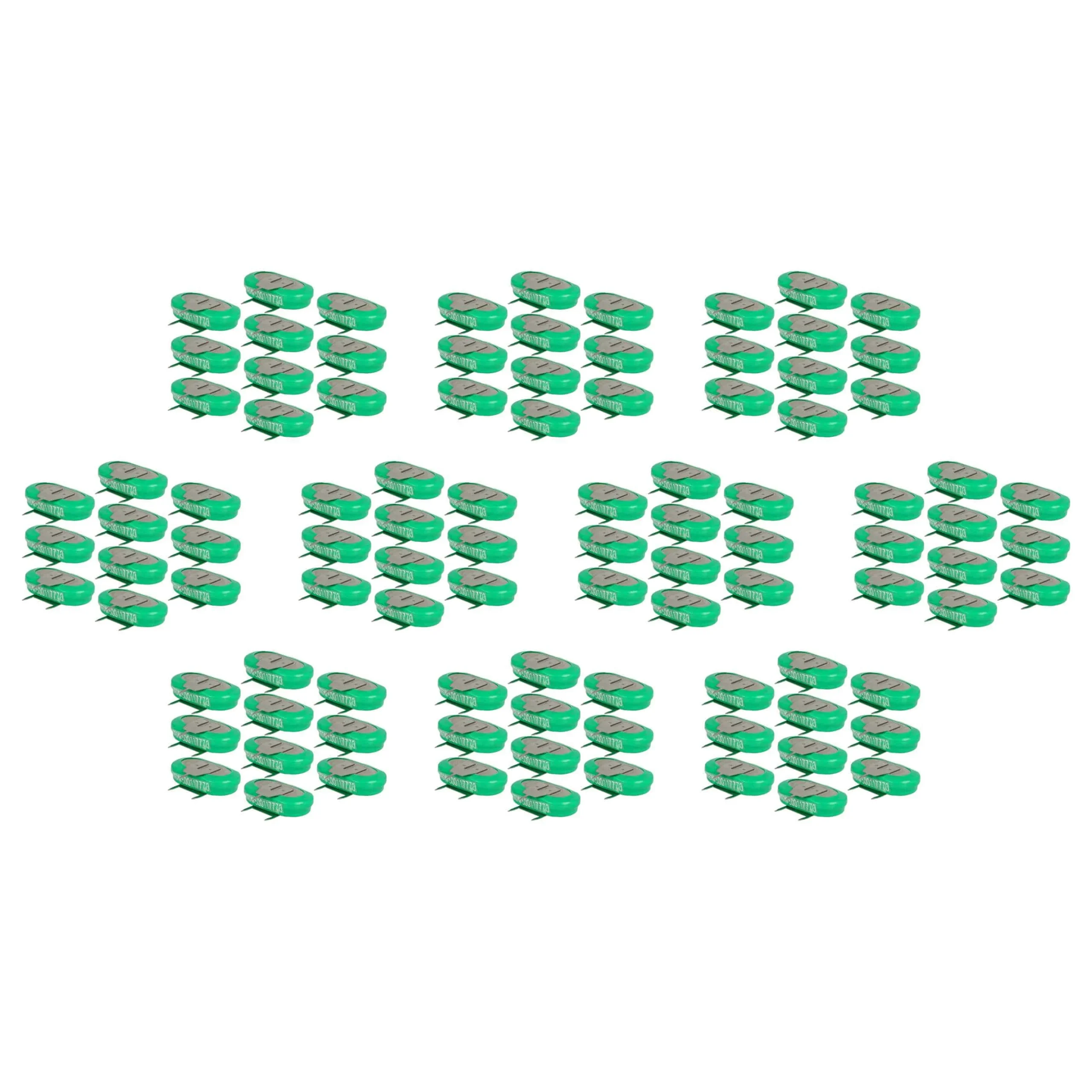 100x Piles bouton de type 1/V150H pour le modélisme et autres - 150mAh 1,2V NiMH