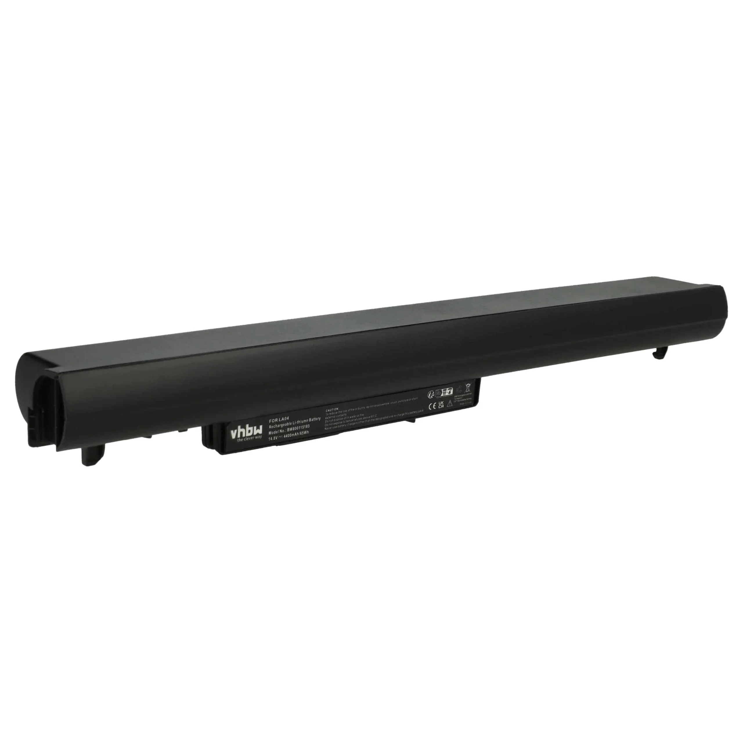 Batterie remplace HP 728248-141, 728248-121 pour ordinateur portable HP- 4400mAh 14,8V Li-ion, noir