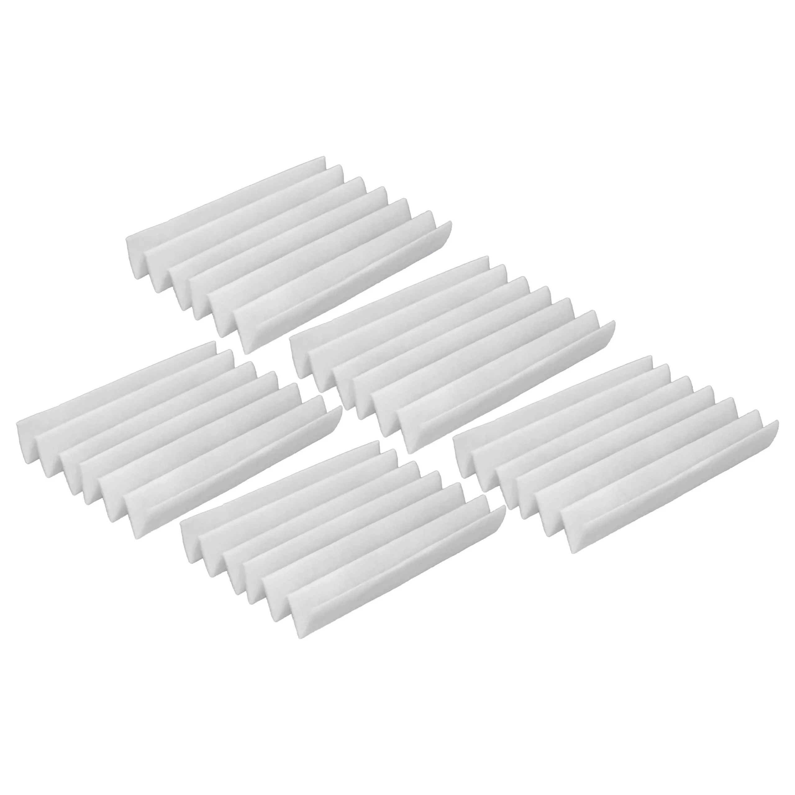 5x Préfiltre, tissu filtrant remplace Dustcontrol 42690 pour épurateur - microfibre non tissée