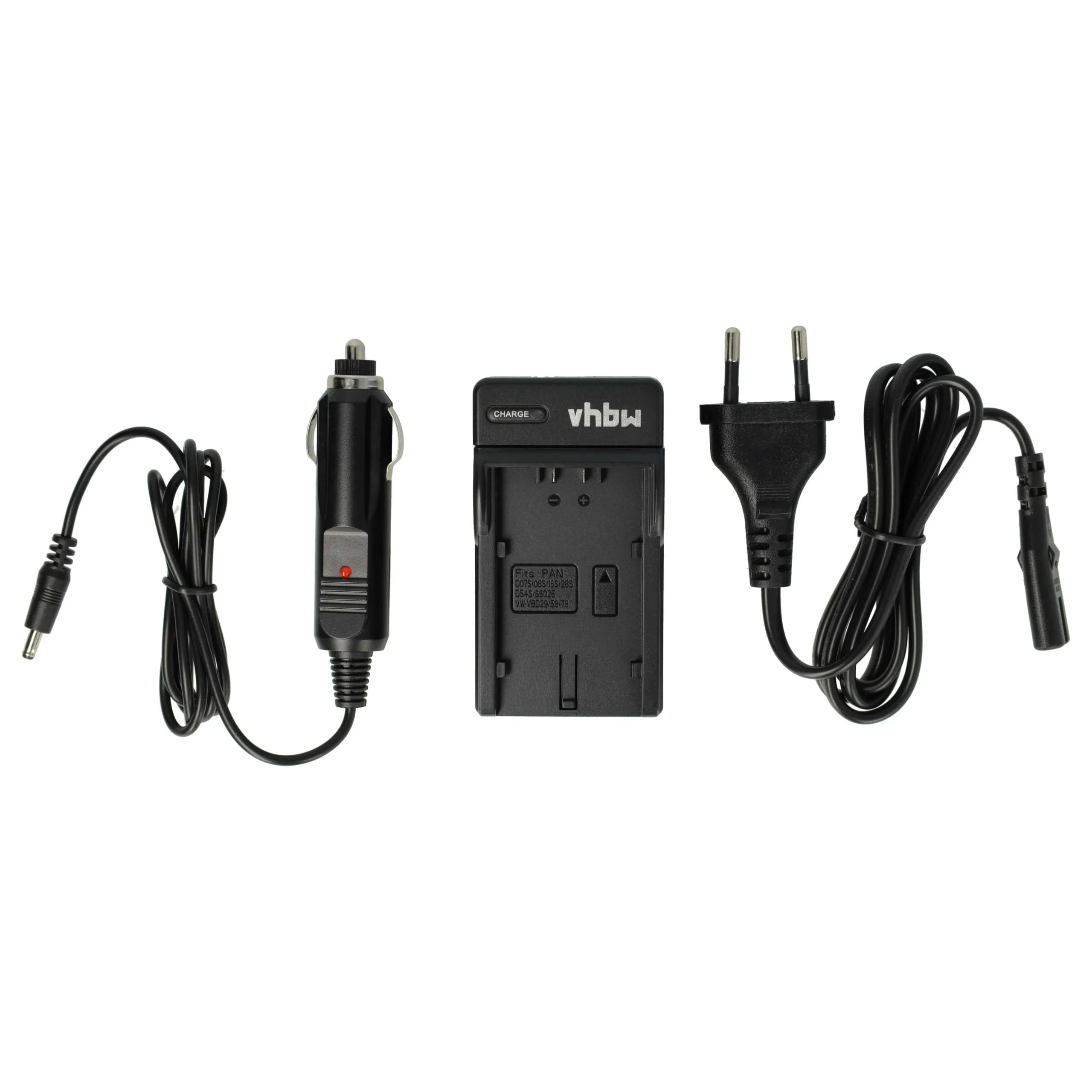 Chargeur pour appareil photo Hitachi, Leica, Panasonic NV-DA1 - 0,6 A, 8,4 V