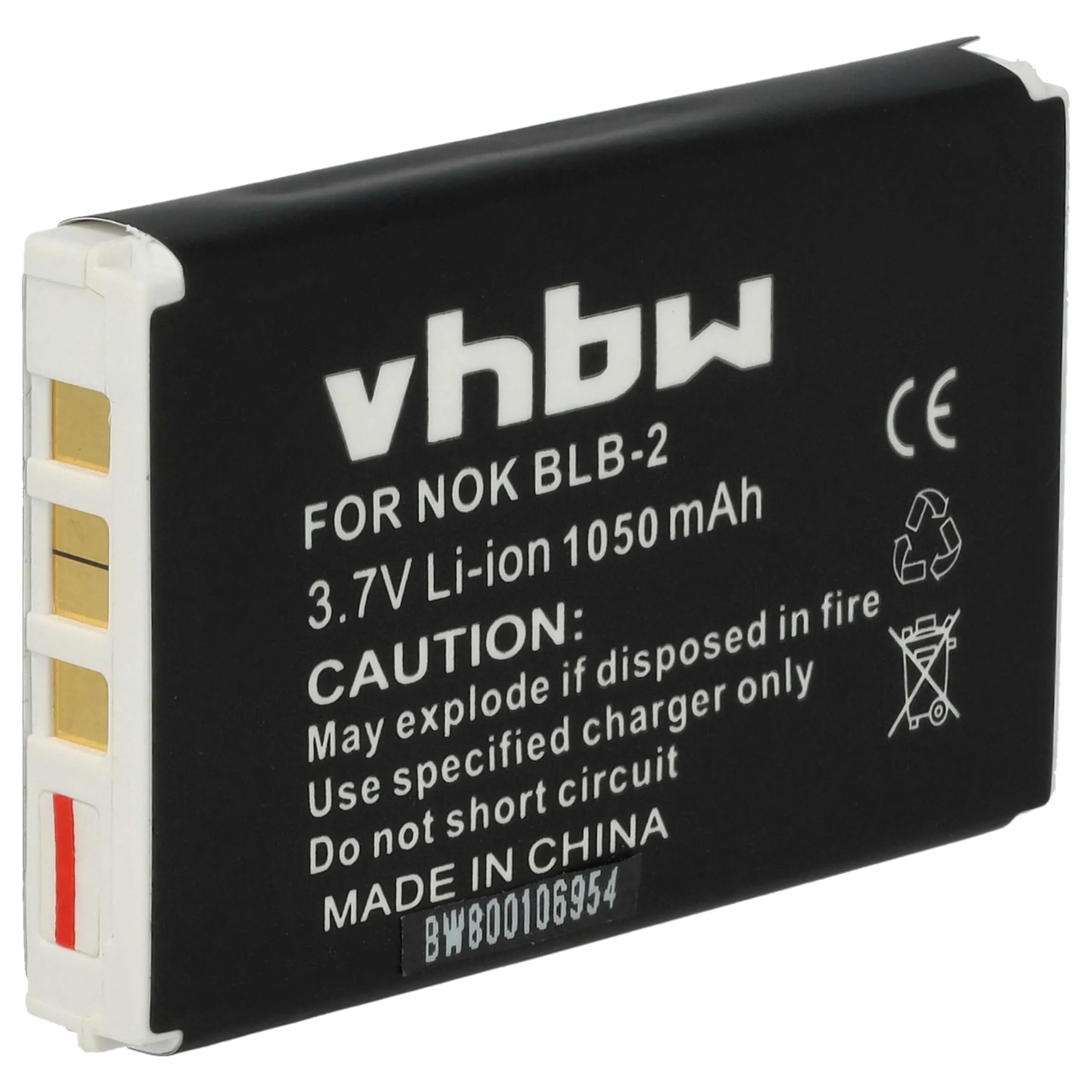 Batterie remplace Aiptek ZPT-NKA téléphone portable Belkin - 1050mAh 3,7V Li-ion