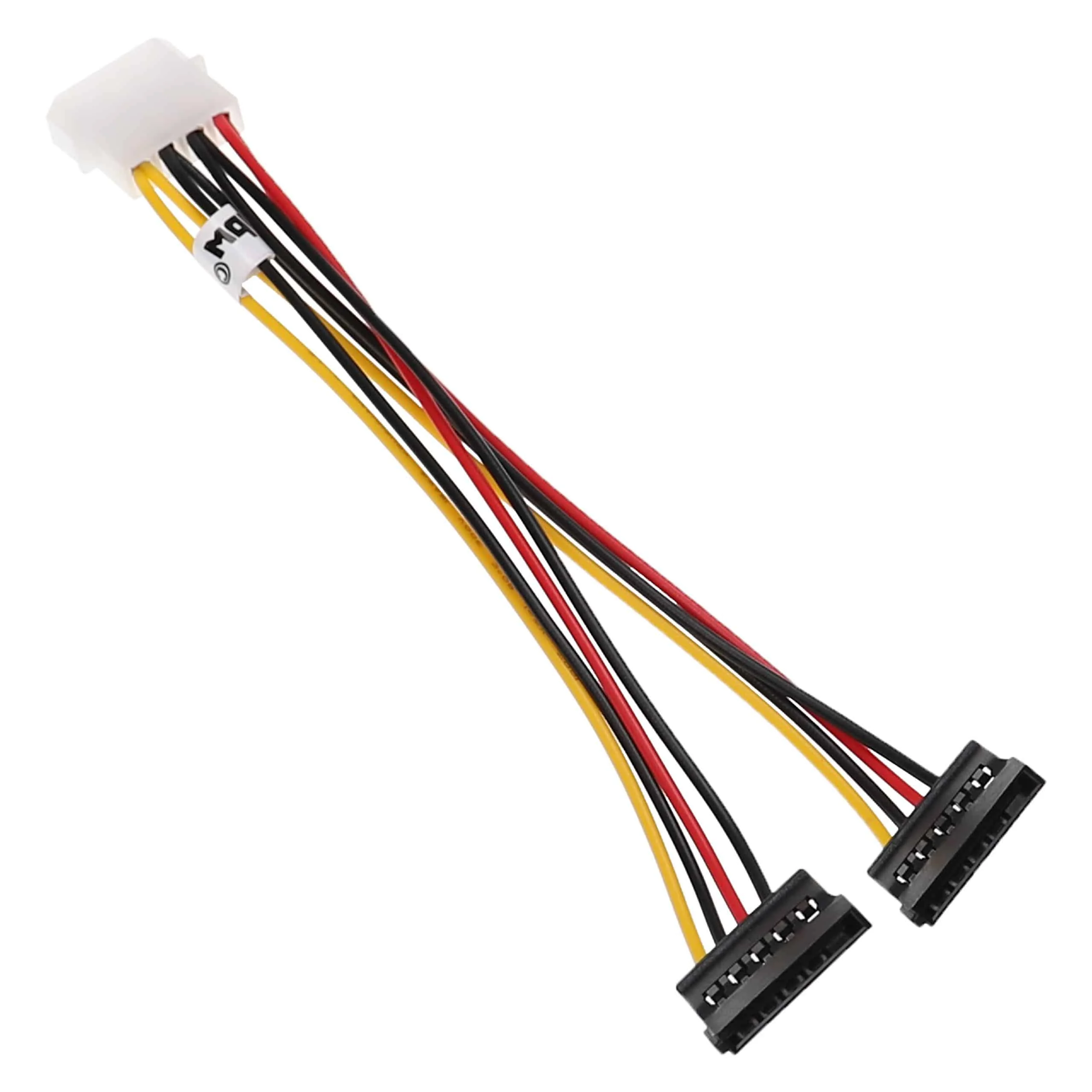 5x Câble d'alimentation vers 2x ports SATA pour disque dur - Câble en Y, 19,5 cm