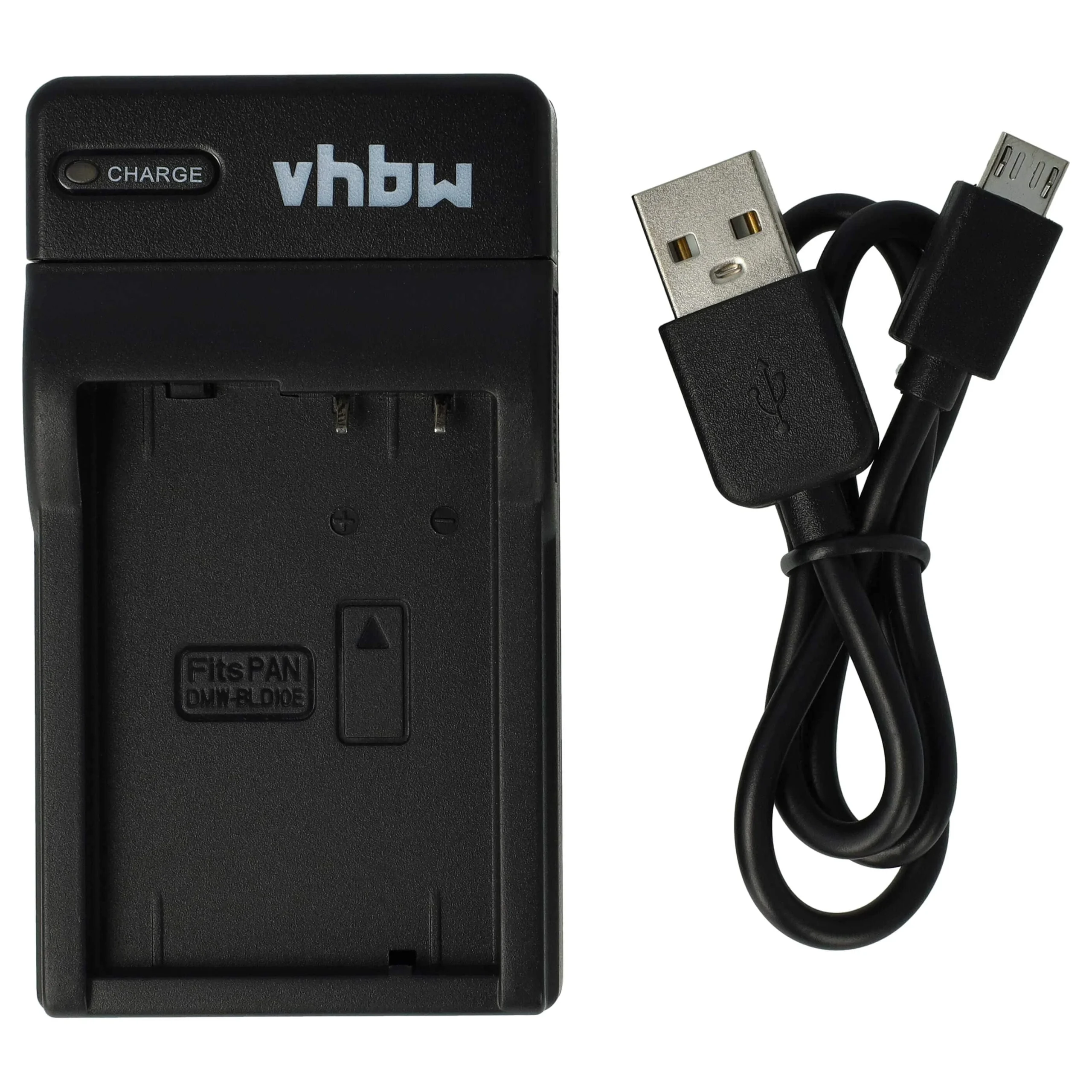 Chargeur USB-C + câble USB-C pour appareil photo Panasonic Lumix DMC-GF2, DMC-GF2C, DMC-GF2K, DMC-GF2KEG-K - 0