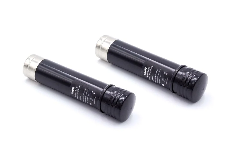 Batterie (2 pcs.) remplace Black & Decker 151995-02, 1519950-3 outil électrique Hetronic - 2,1Ah 3,6V NiMH