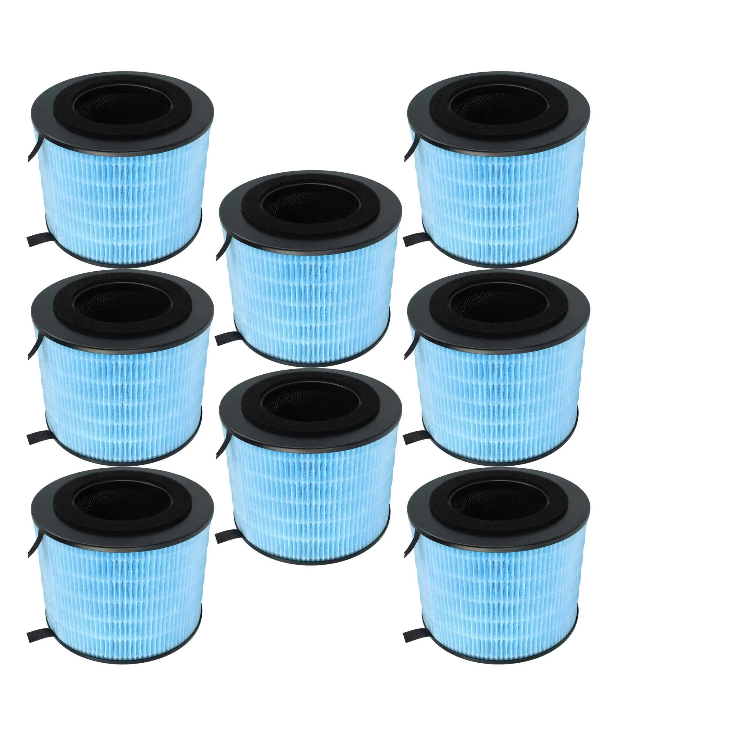 8x Filtre remplace Philips FYM220/30 pour purificateur Philips- charbon actif + mousse