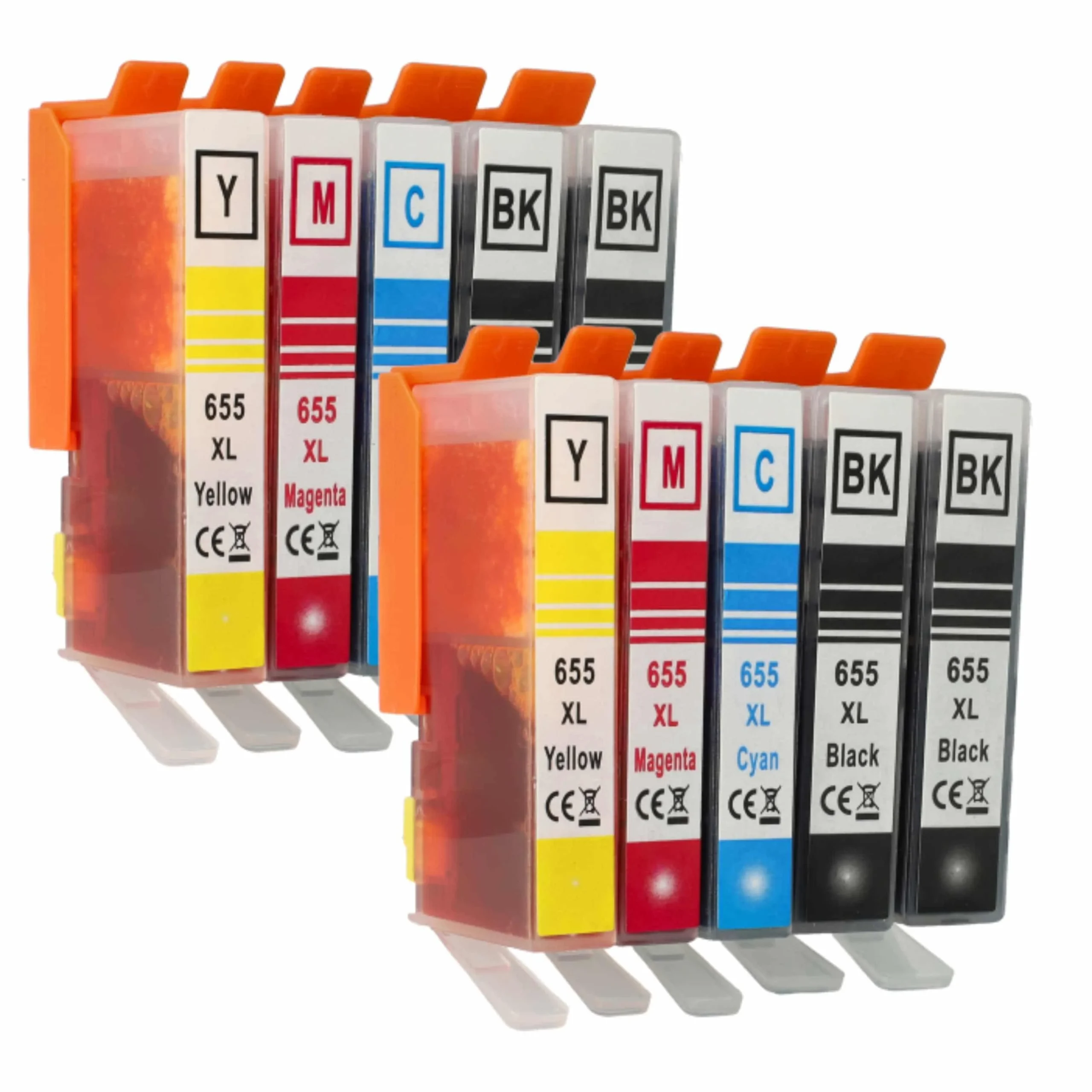10x Cartouches remplace HP CZ109, CZ110, CZ111 pour imprimante - Accessoires pour imprimante