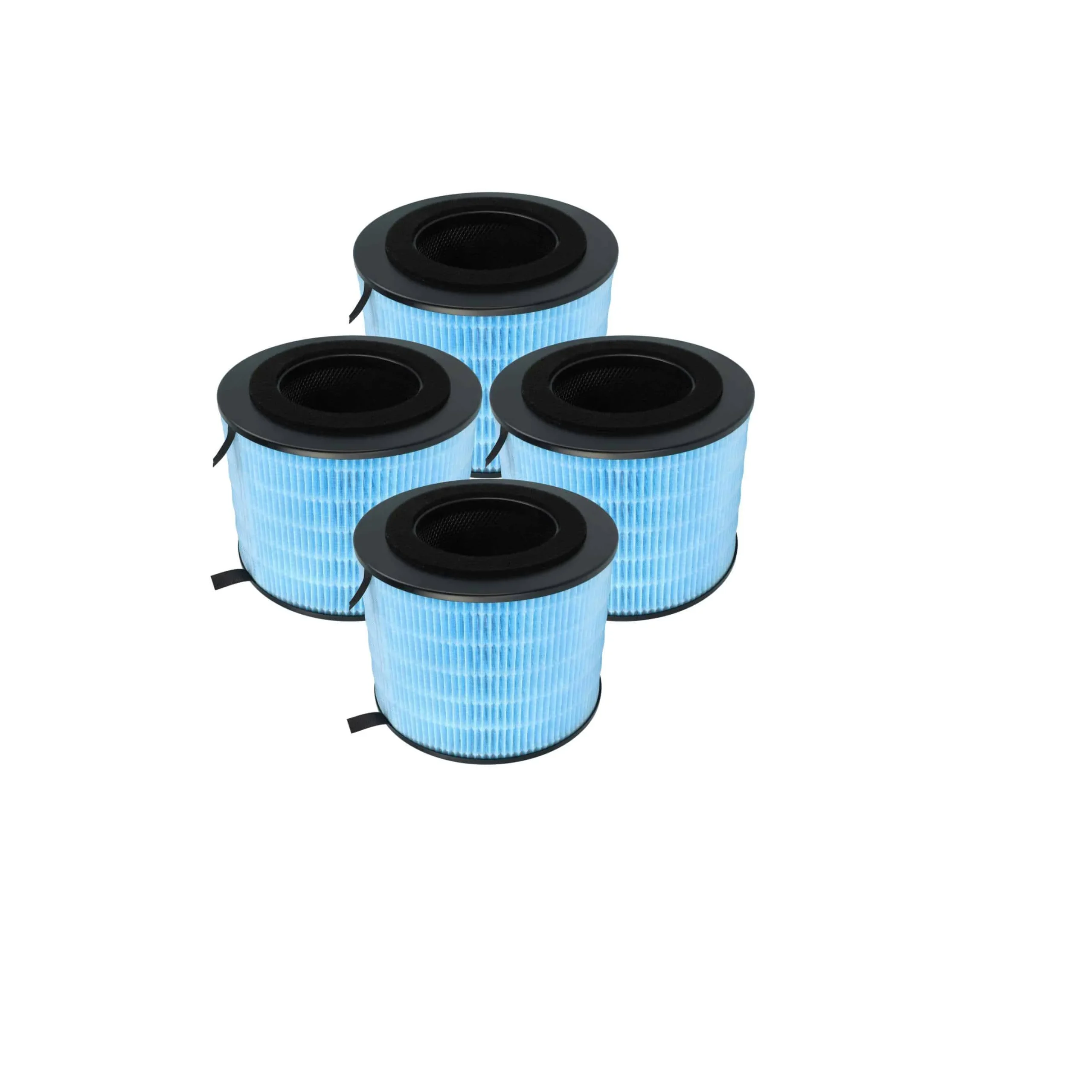 4x Filtre remplace Philips FYM220/30 pour purificateur Philips- charbon actif + mousse