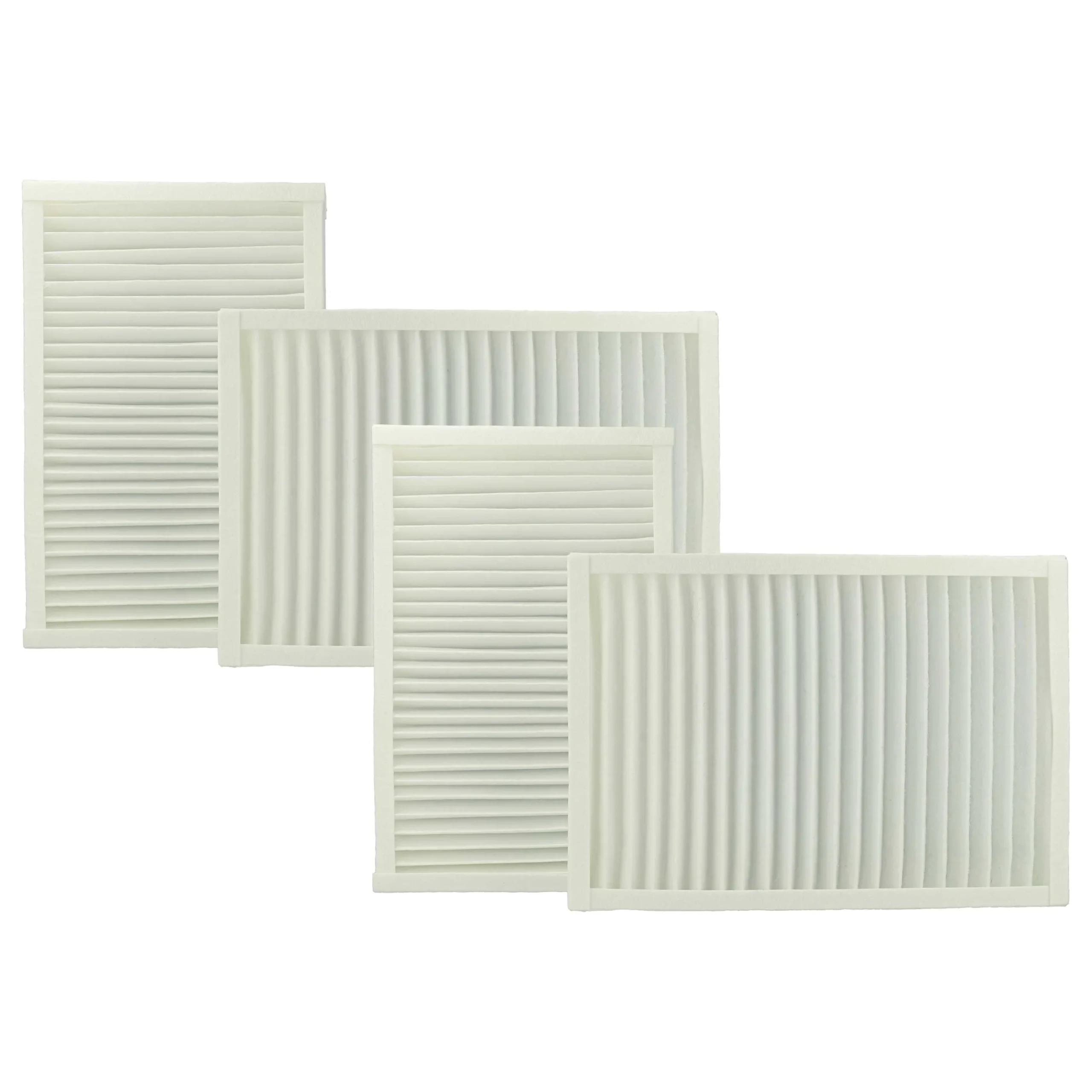 Set 4 filtres remplace Viessmann 7543981 pour humidificateur - filtre à air (G4), filtre à air d'entrée (F7)