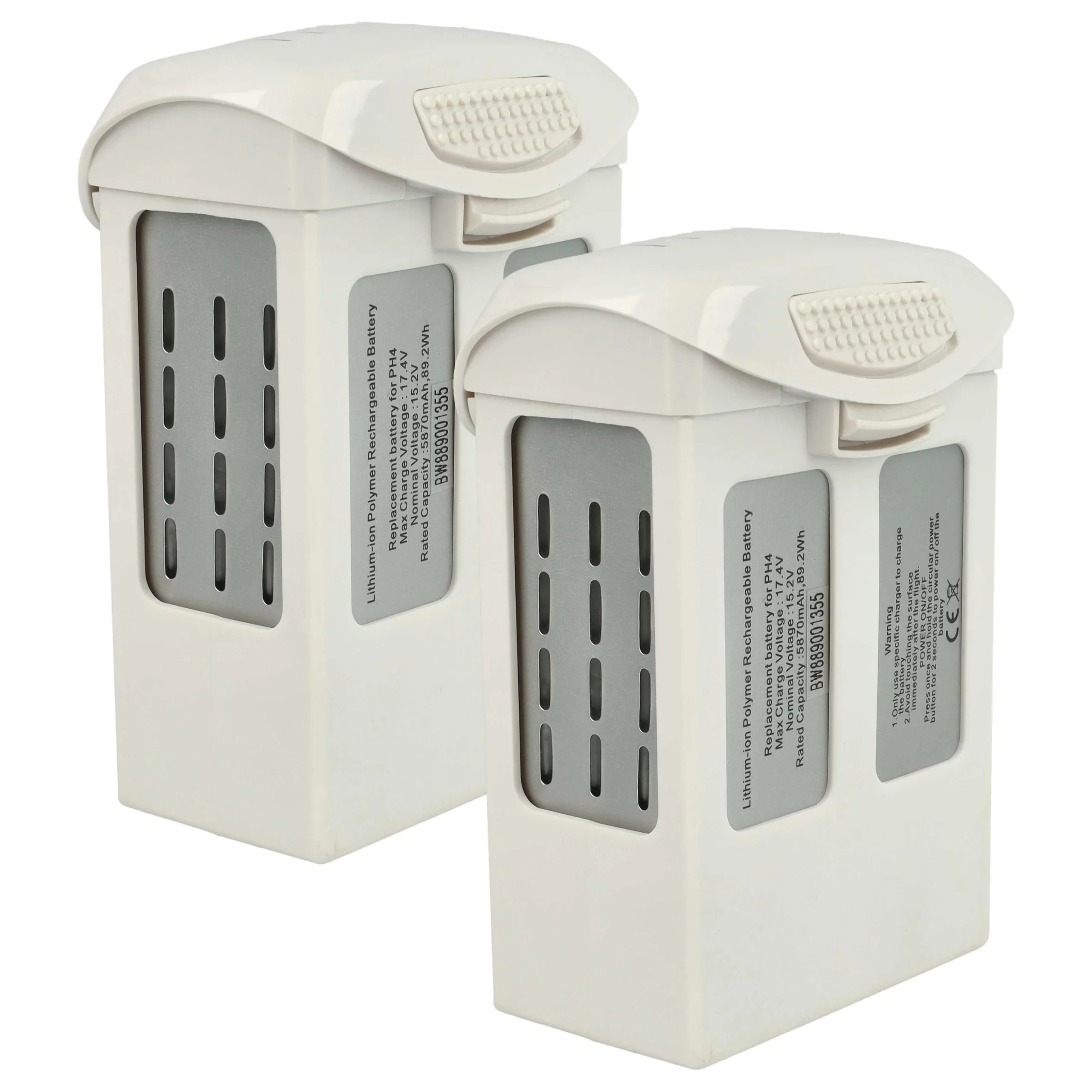 2x Batteries remplace DJI CP.PT.00000033.01, CP.PT.000601 pour drone DJI- 5870mAh 15,2V Li-polymère