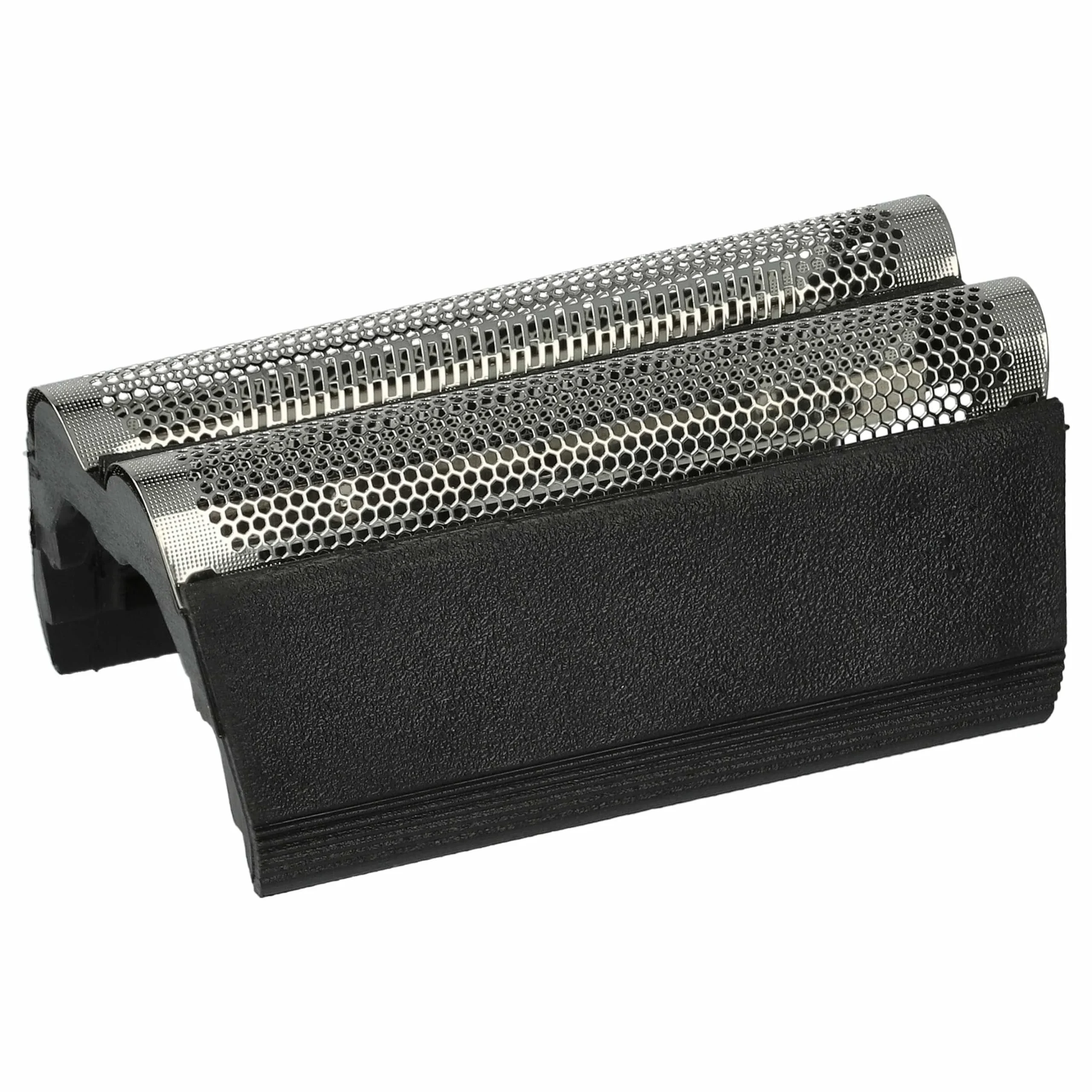 Grille double remplace Braun 586, 585 pour rasoir Braun - avec cadre de tête, argenté/gris foncé