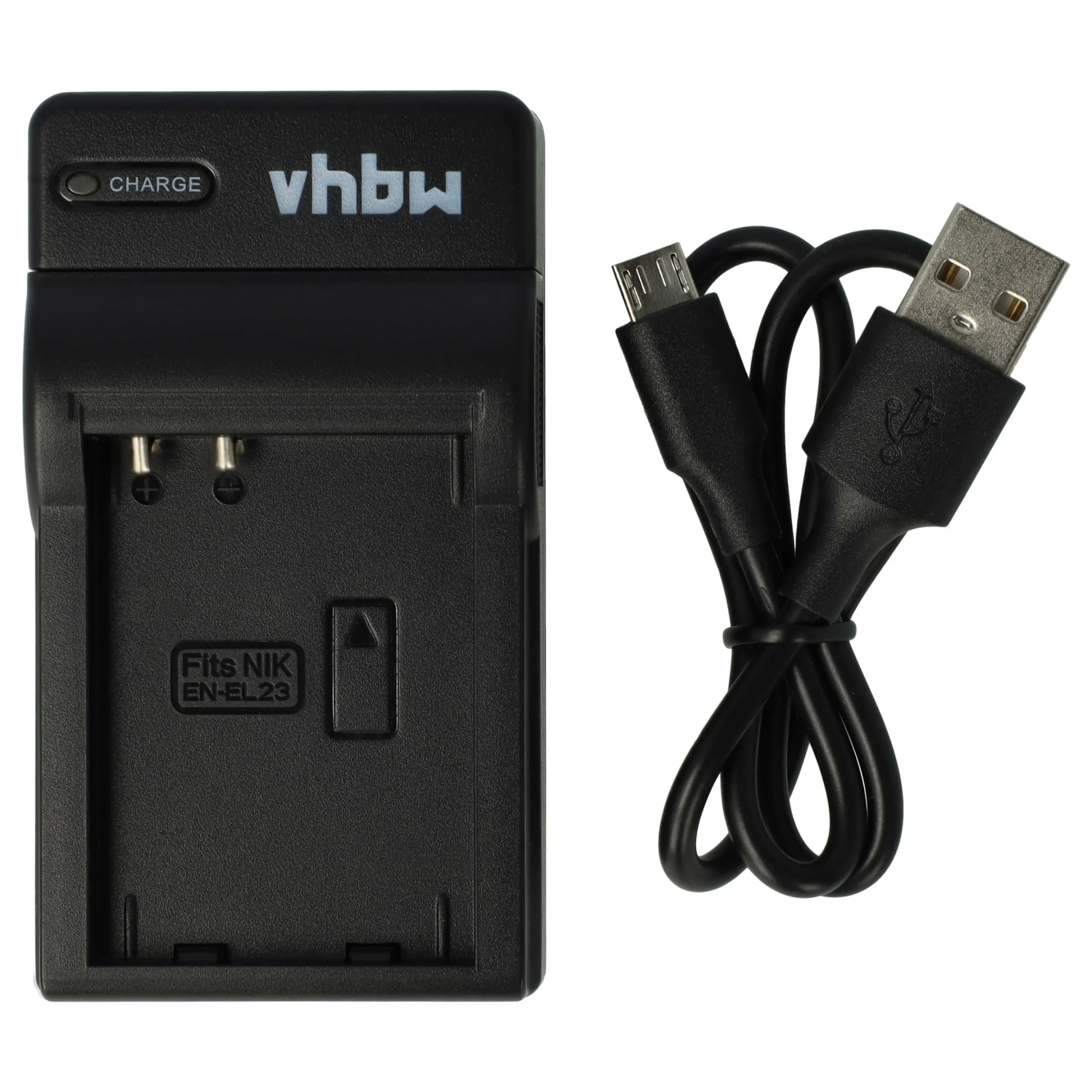 Chargeur USB-C + câble USB-C remplace Nikon MH-67P pour appareil photo Nikon - 0,5 A