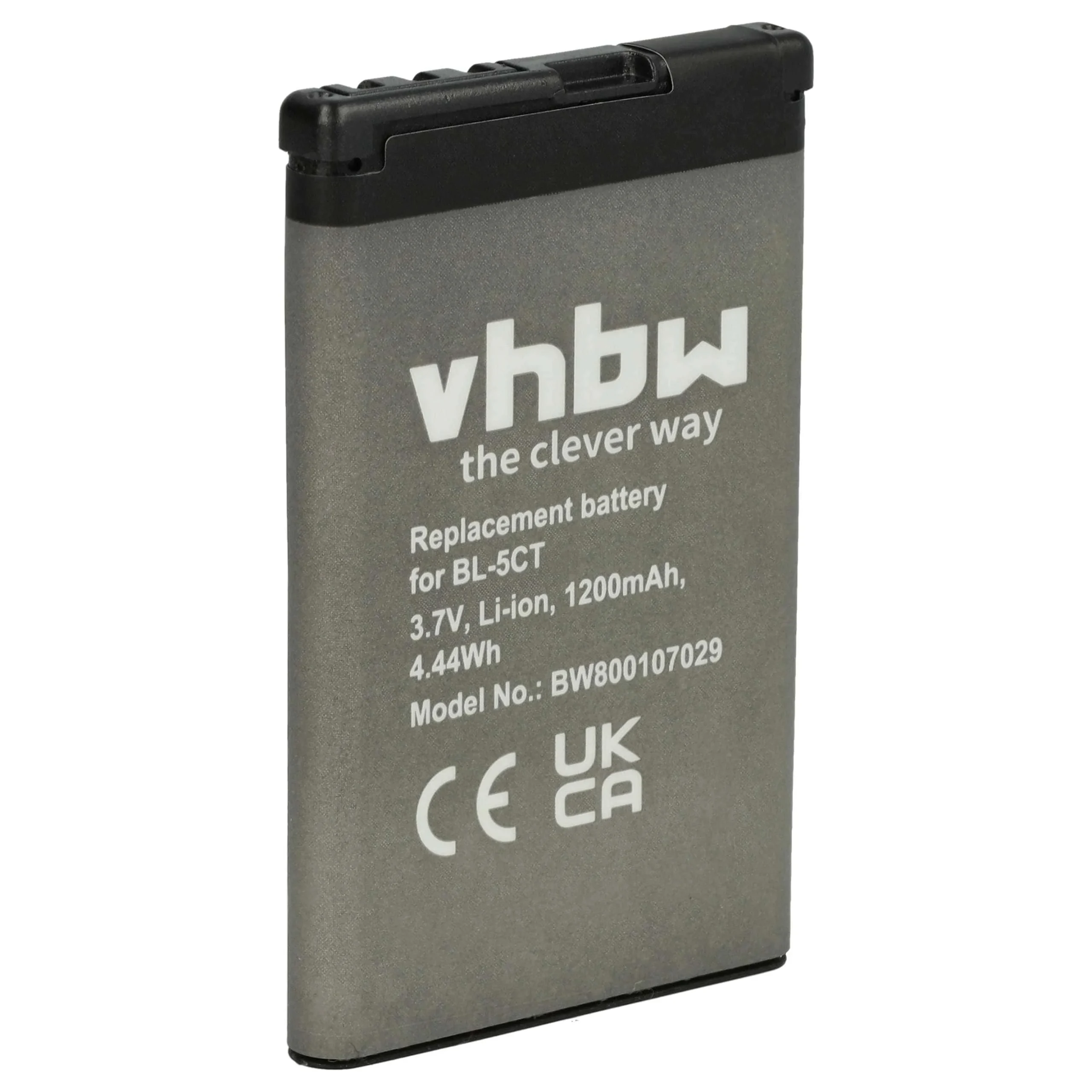 Batterie remplace Nokia BL-5CT téléphone portable Nokia - 1200mAh 3,7V Li-ion