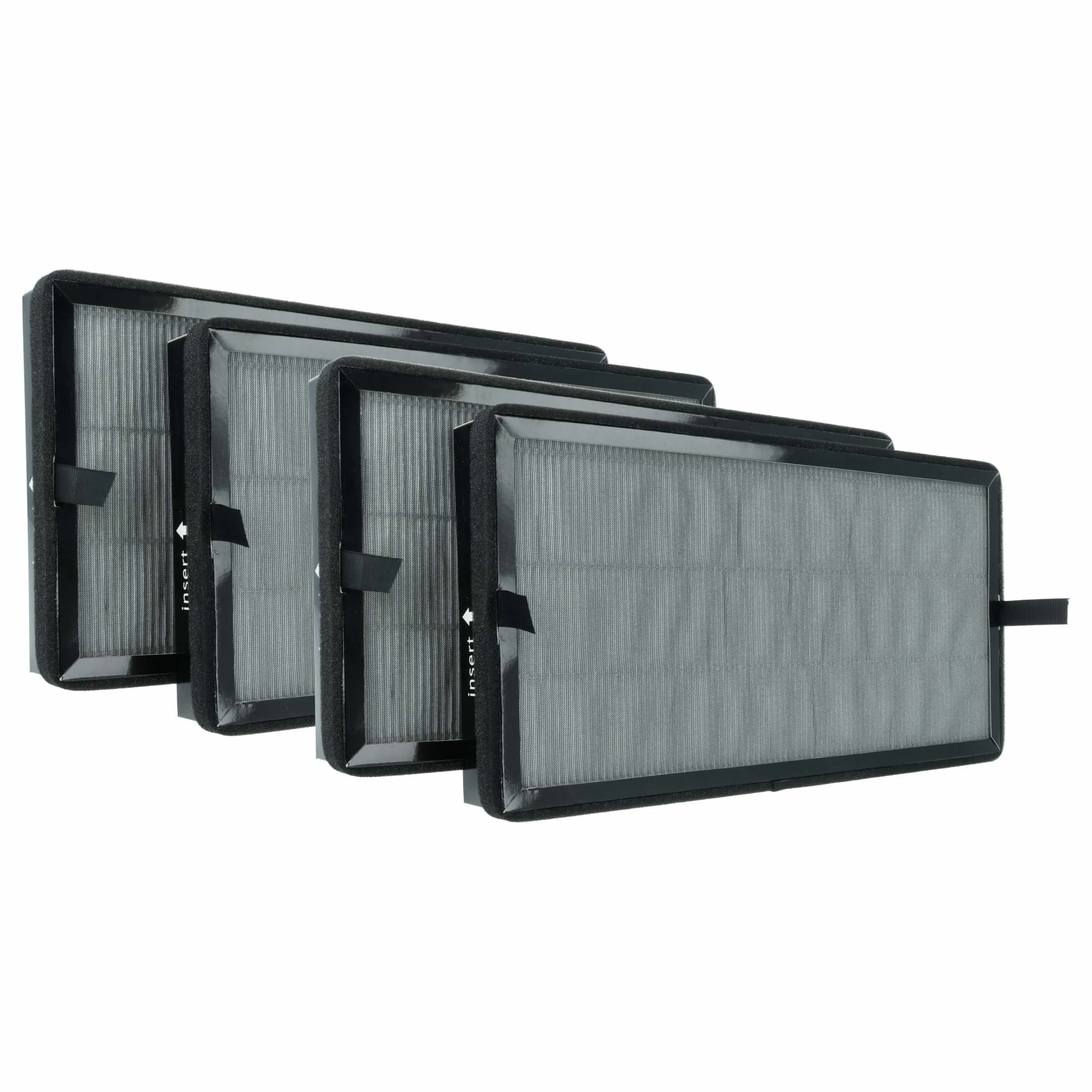 4x Filtre à charbon actif remplace Kärcher 2.863-067.0 pour purificateur d'air Kärcher - Filtre à air