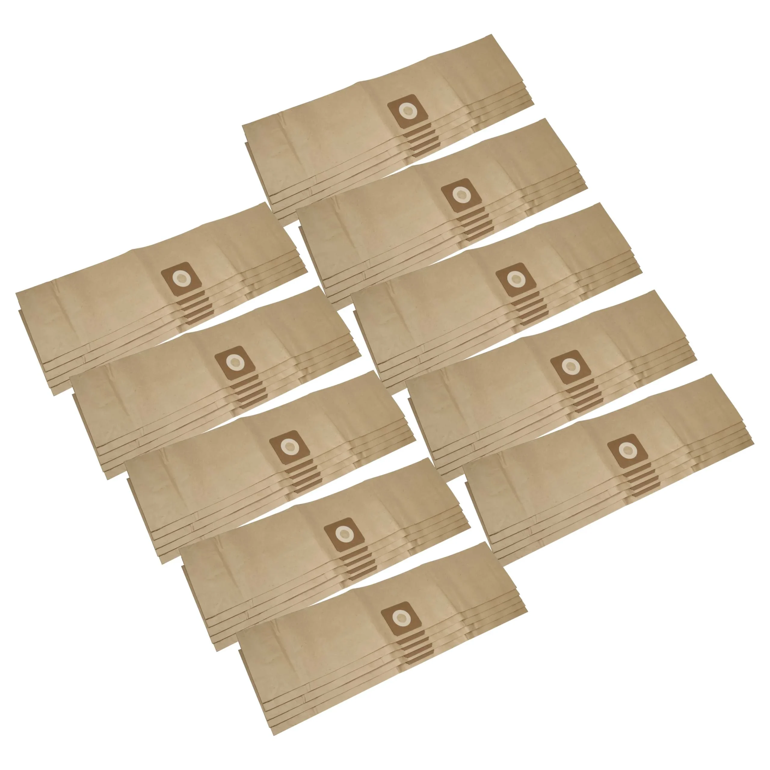 50x Sac remplace Bosch 2609256F32 pour aspirateur Bosch - papier