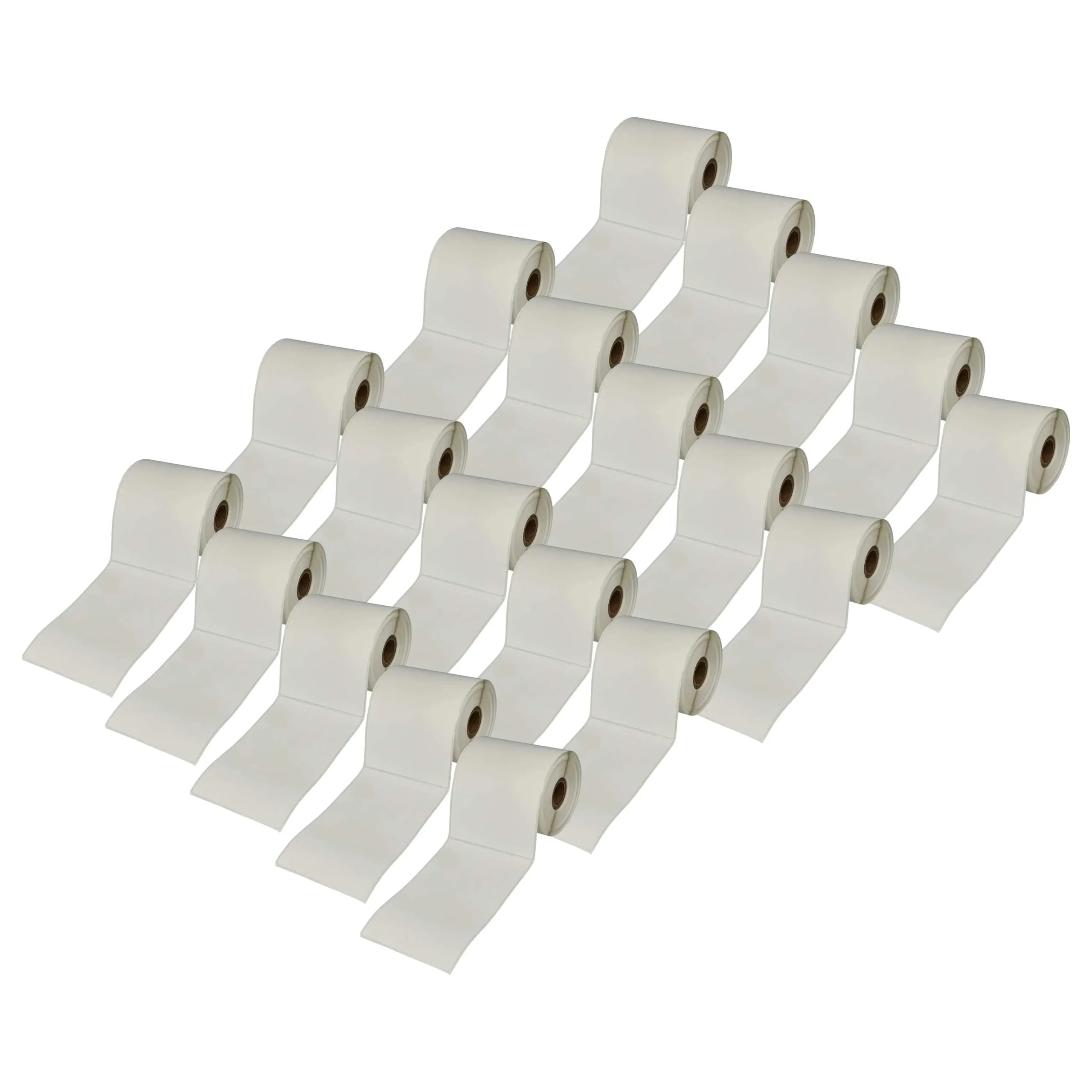 20x Étiquette remplacent Brother RD-S02E1 pour imprimante étiqueteuse - 152mm x 102mm