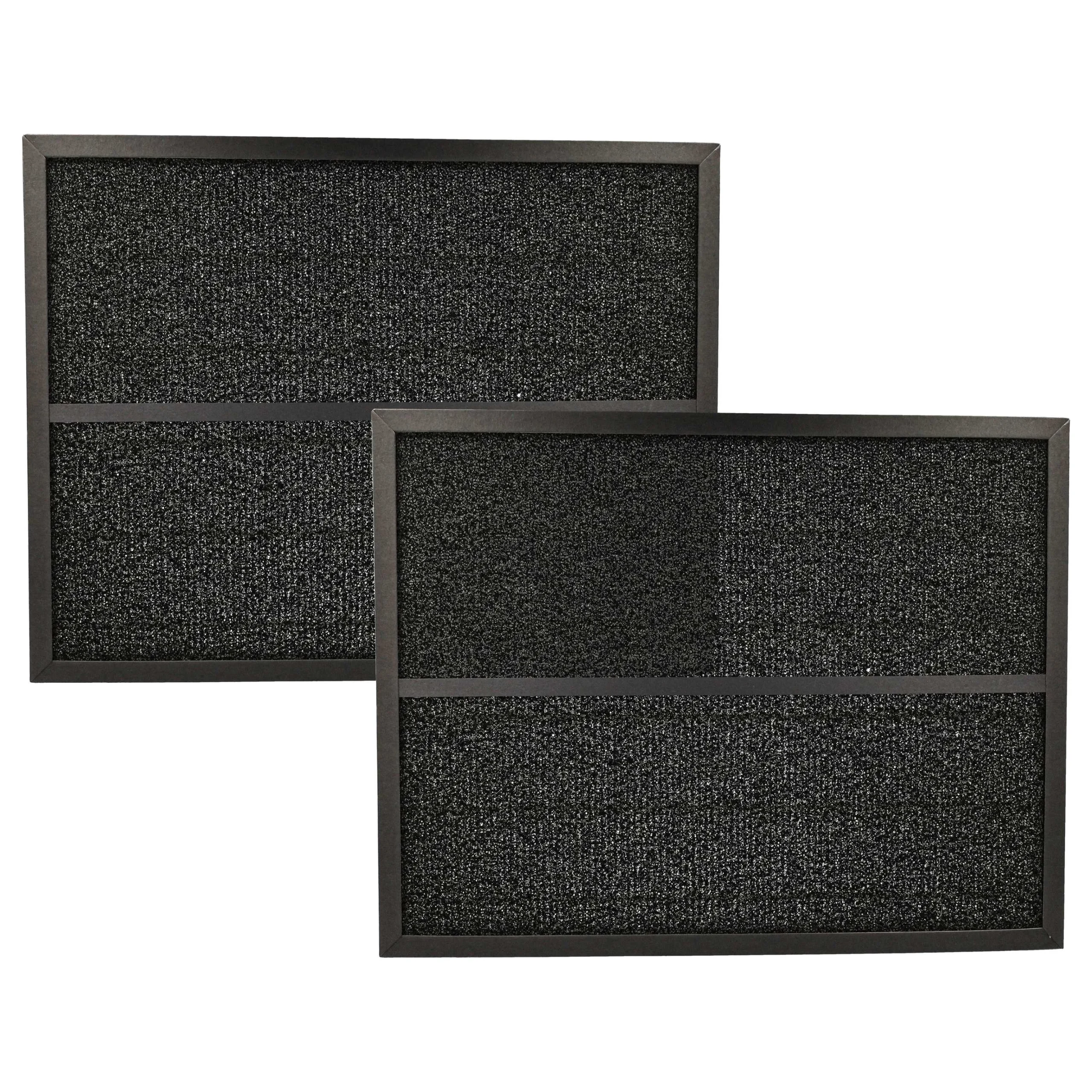 2x Filtre remplace DeLonghi 5513710001 pour purificateur DeLonghi - charbon actif + mousse