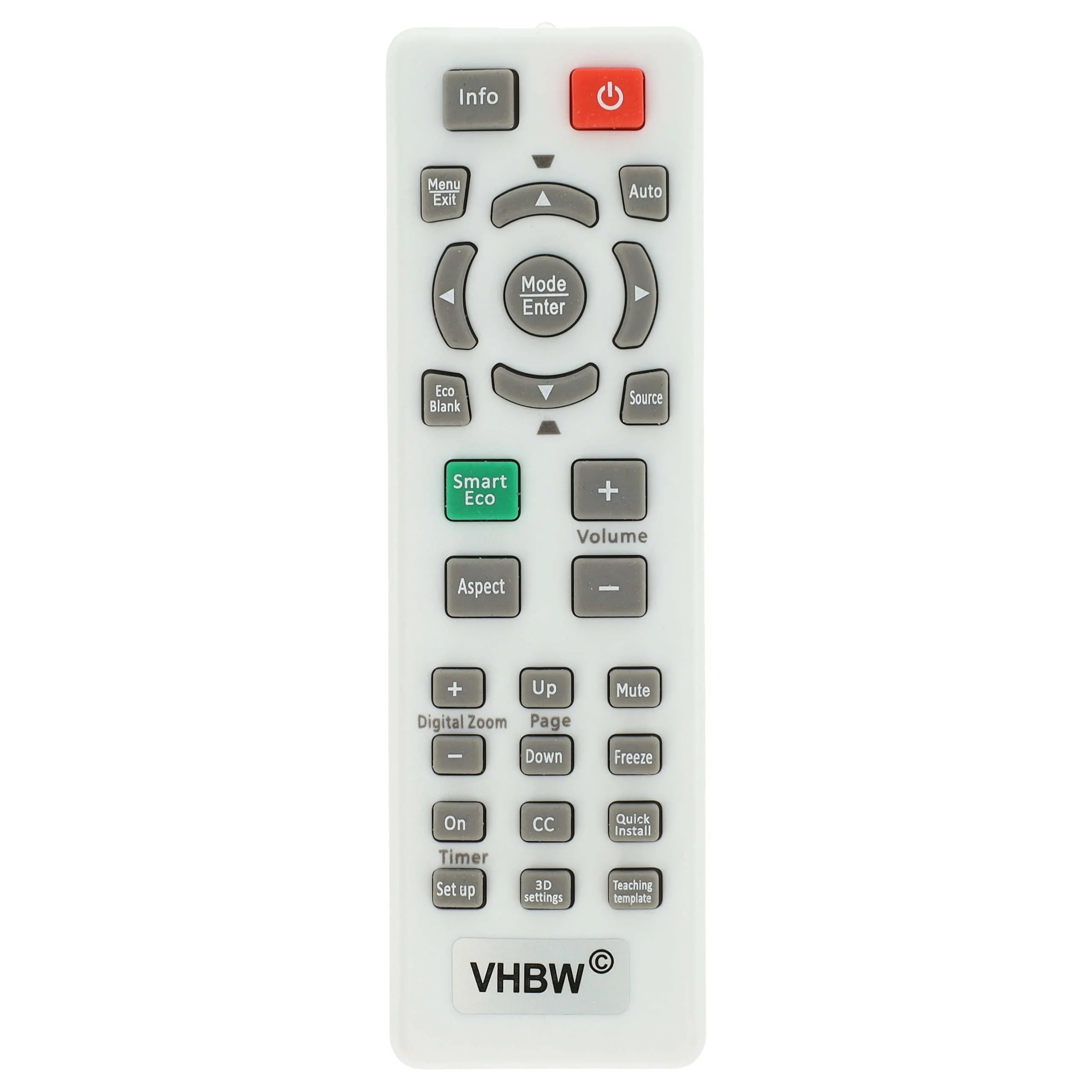 Télécommande remplace BenQ RCX013, RCX022, RC02, RCE012 pour BenQ - Accessoires multimédia