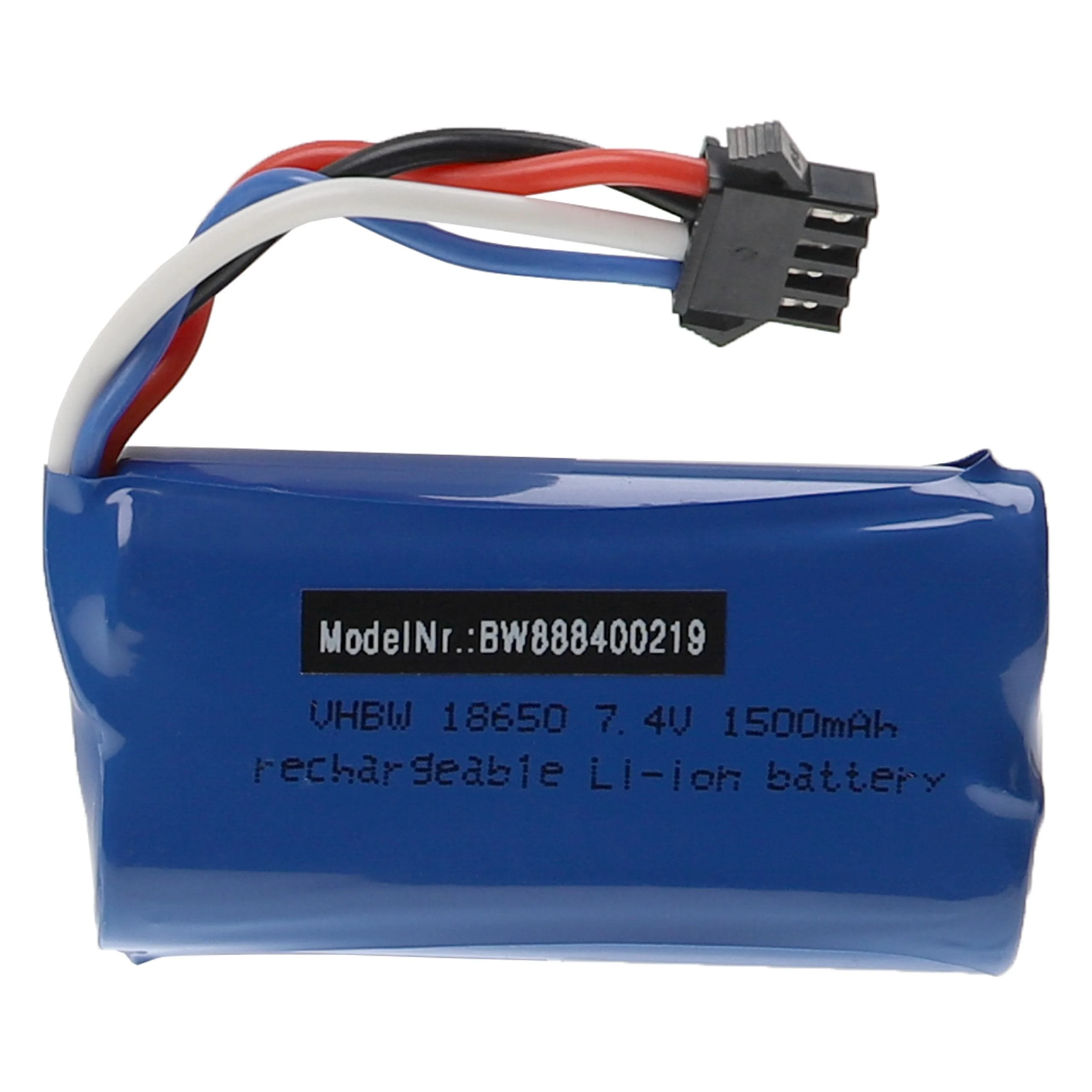 Batterie modèle radio-télécommandé - 1500mAh 7,4V Li-ion, connecteur T