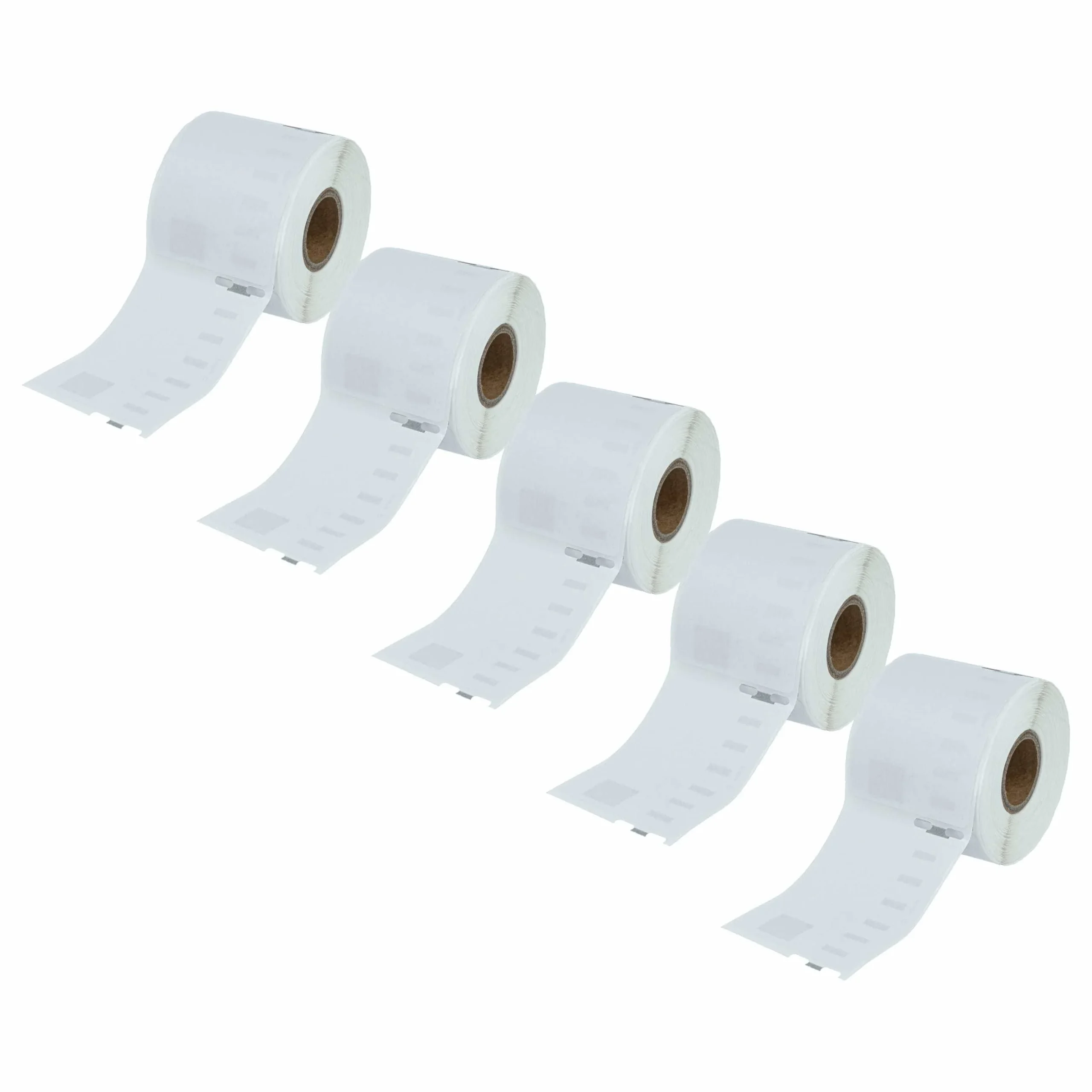 5x Étiquette remplacent Dymo 99015 pour imprimante étiqueteuse - 54mm x 70mm