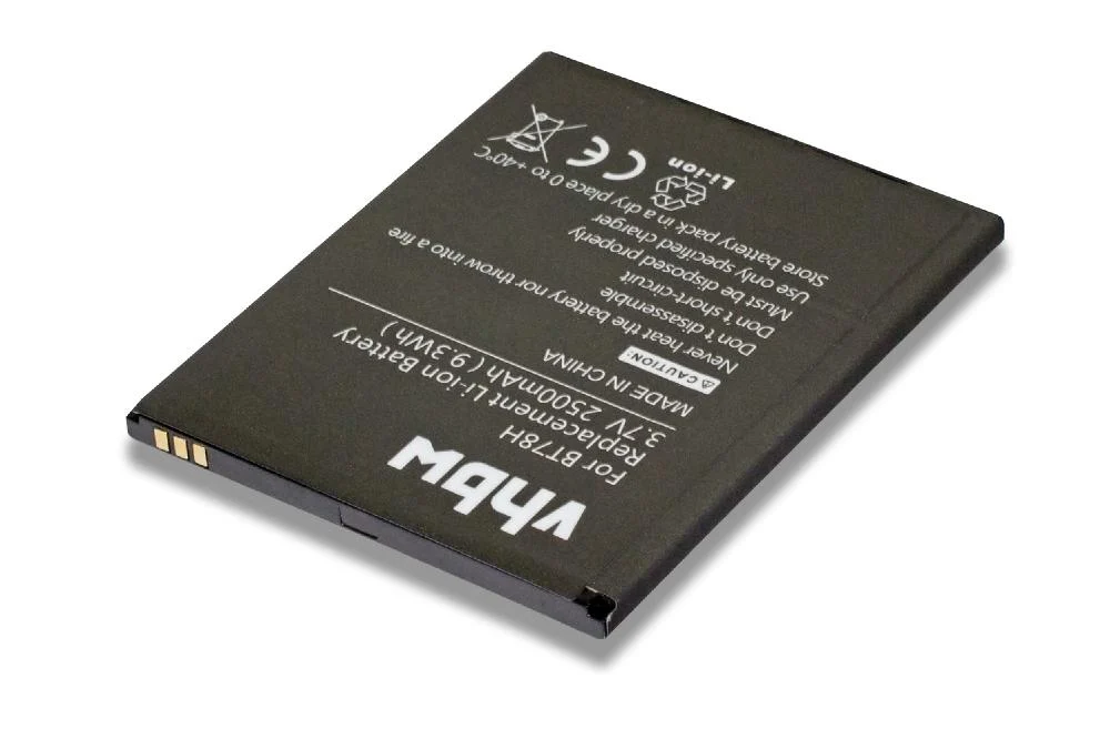 Batterie remplace BT78H téléphone portable Hasee - 2500mAh 3,8V Li-polymère