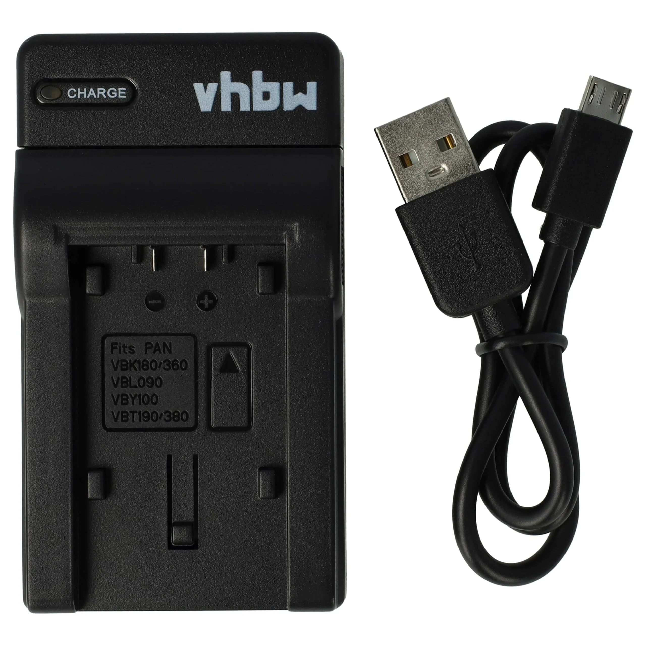 Chargeur USB-C + câble USB-C pour appareil photo Panasonic HC-250EB - 0,5 A