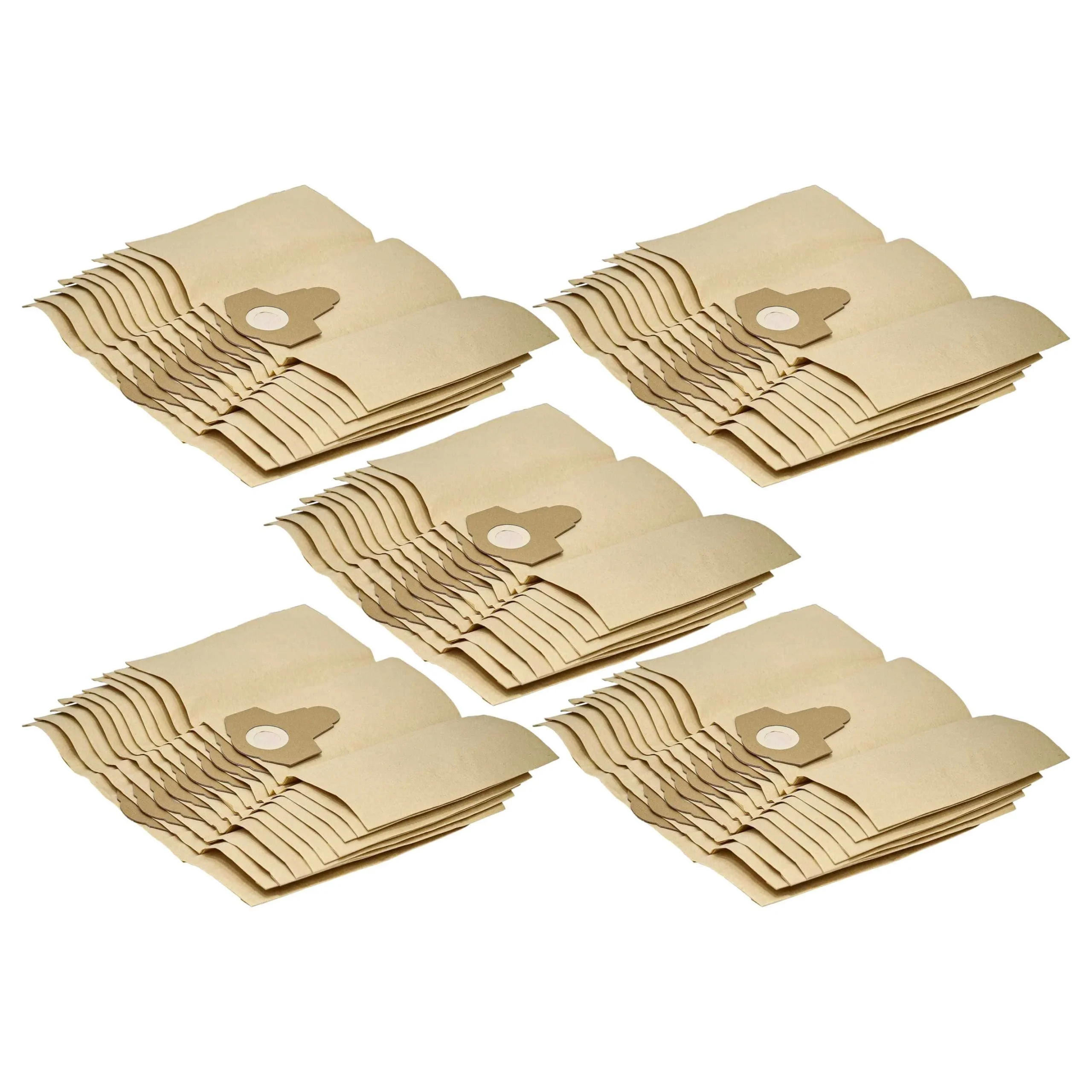 50x Sac remplace Einhell 23.421.60 pour aspirateur LIV - papier