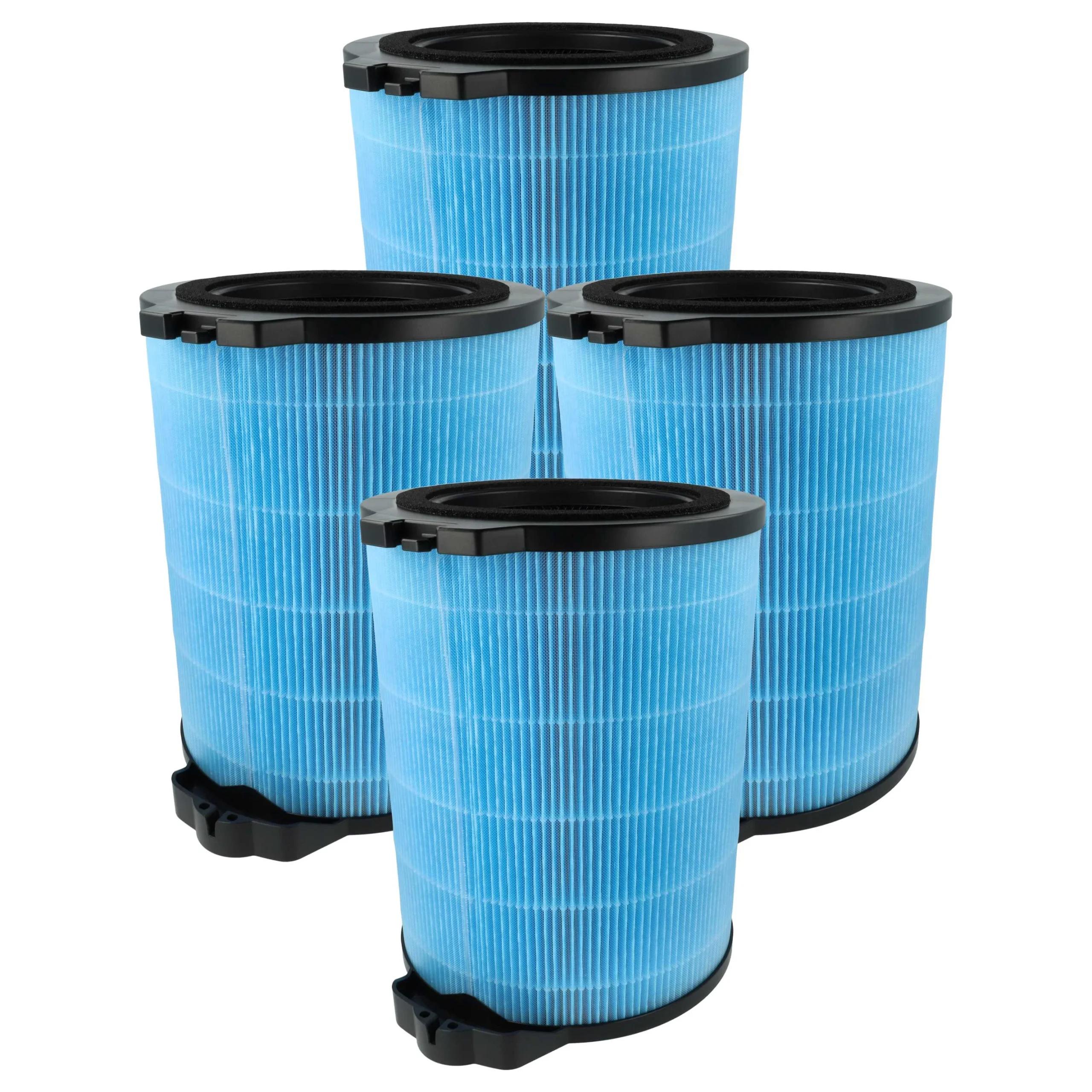 4x Filtre HEPA remplace Candy U98, 35602348 pour purificateur d'air Hoover, avec charbon actif - Filtres