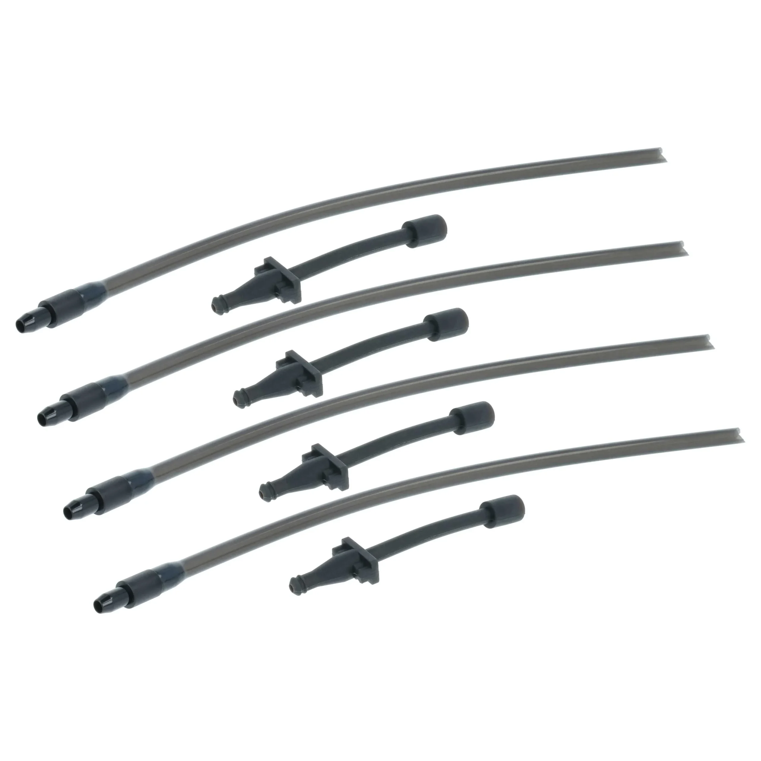 4x Tuyau à lait remplace Bosch 12012864 pour machine à café Siemens - vhbw