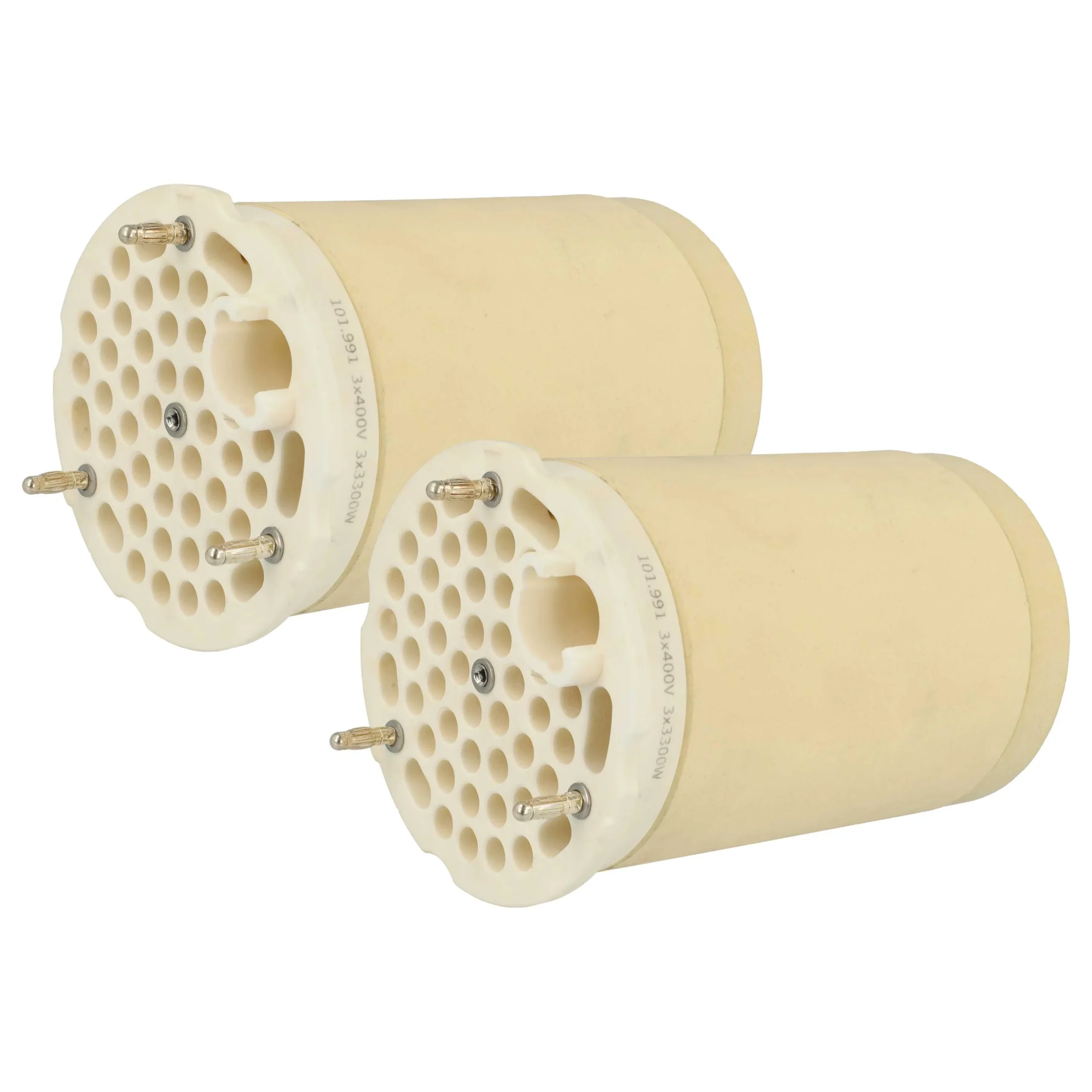 2x Élément chauffant remplace Leister 101.991 pour soufflerie à air chaud Leister - 9900 W, céramique