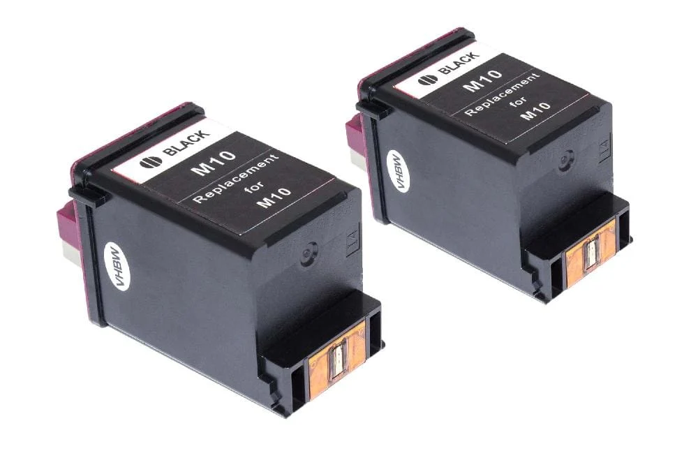 2x Cartouches remplace Lexmark 13400HC pour imprimante - noir