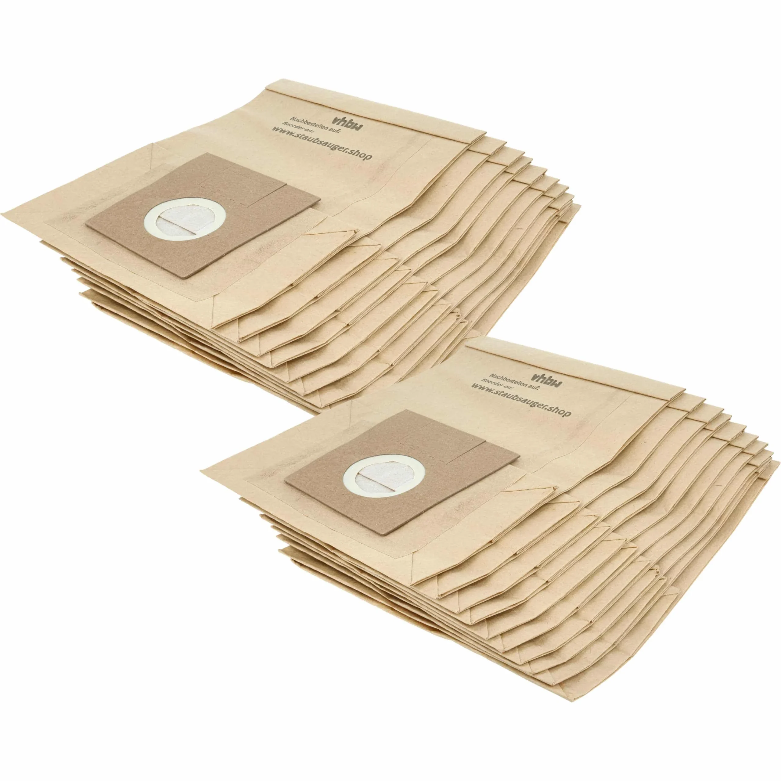 20x Sac remplace Bosch taile G, taille G XL, taille F, taille E, taille G XXL pour aspirateur Satrap - papier