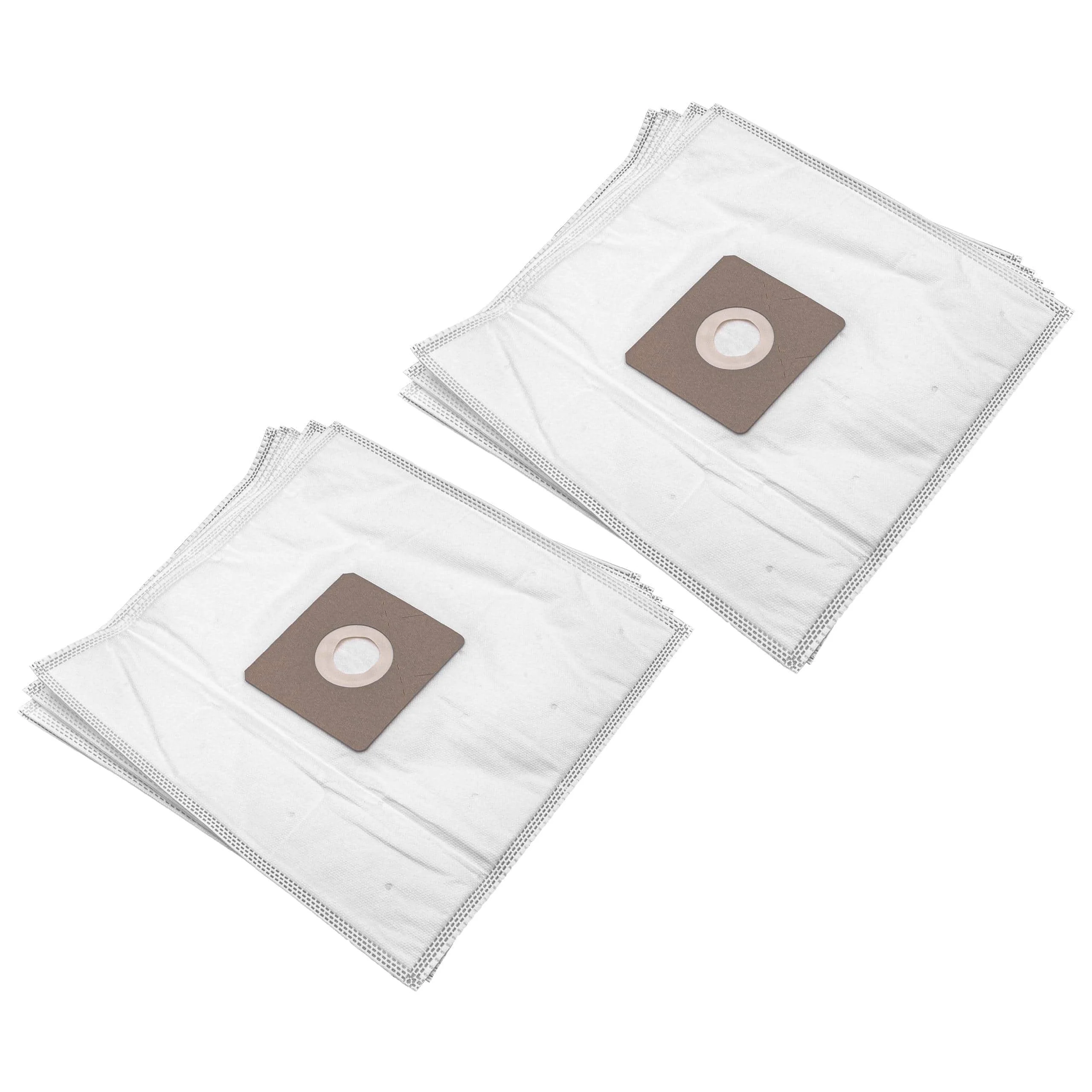 10x Sac remplace Dirt Devil 7700022 pour aspirateur Quigg - microfibre non tissée