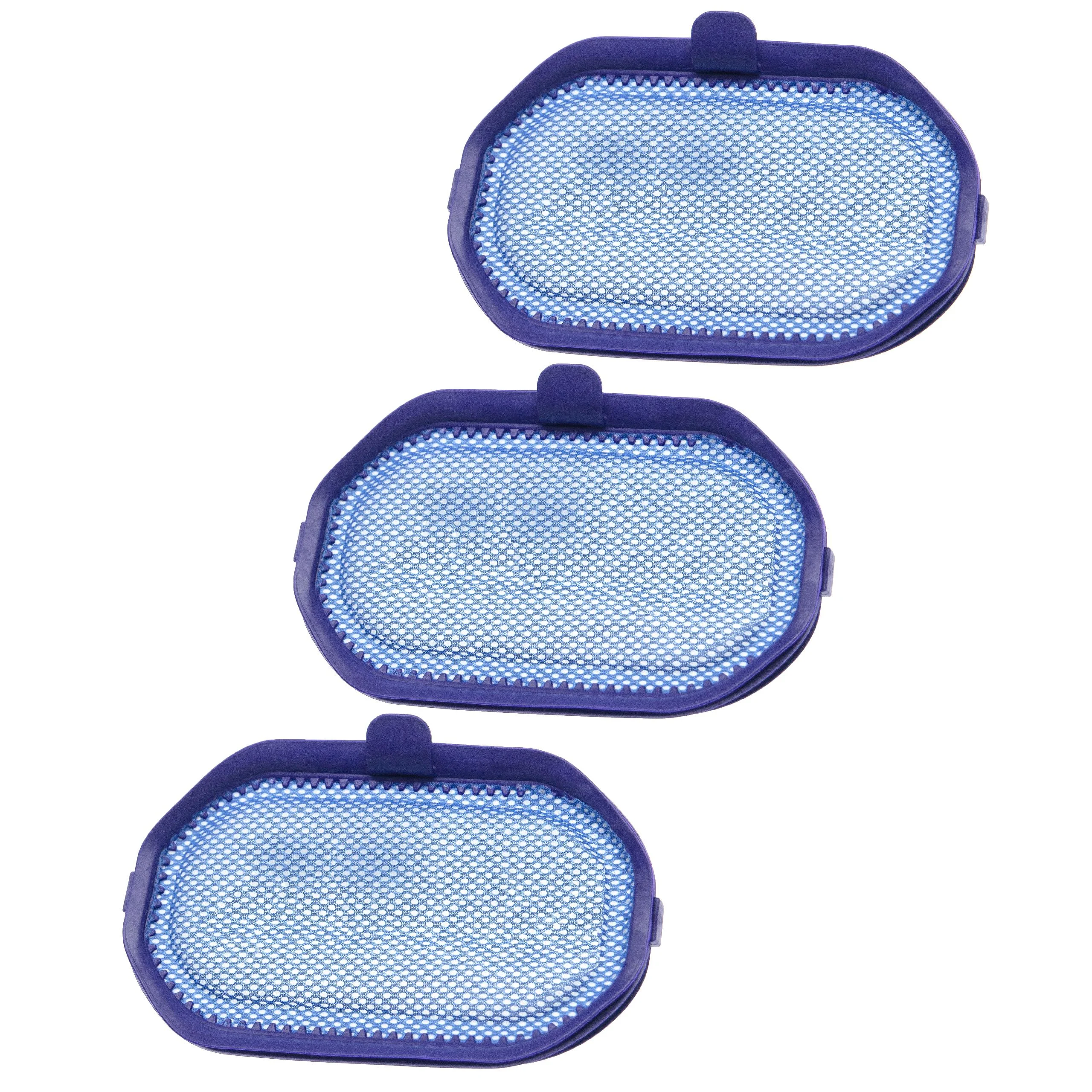 3x Filtre remplace Dyson 917066-01, 917066-02 pour aspirateur - filtre pré-moteur