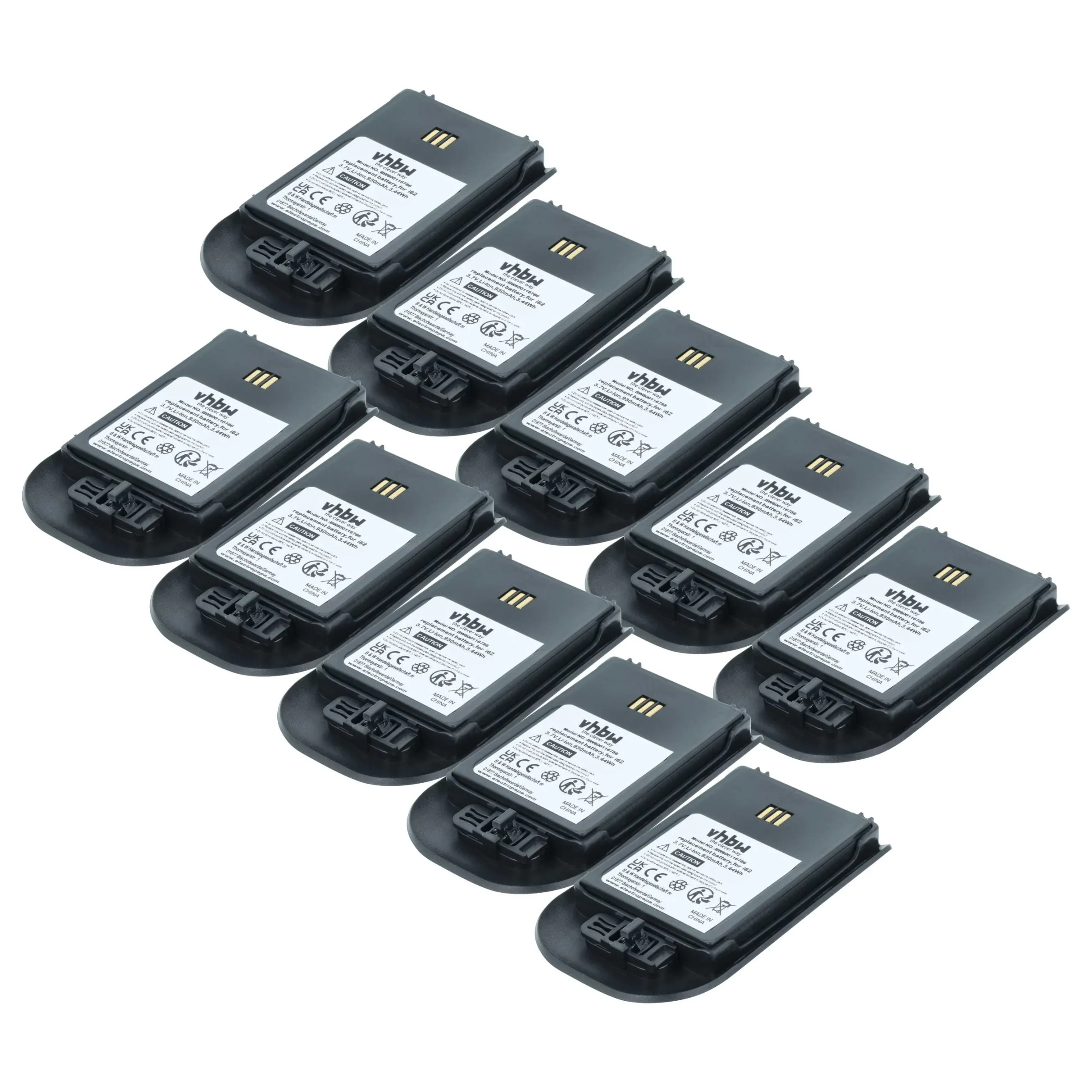10x Batteries remplace Alcatel 3BN78404AA pour téléphone Ericsson - 930mAh 3,7V Li-ion