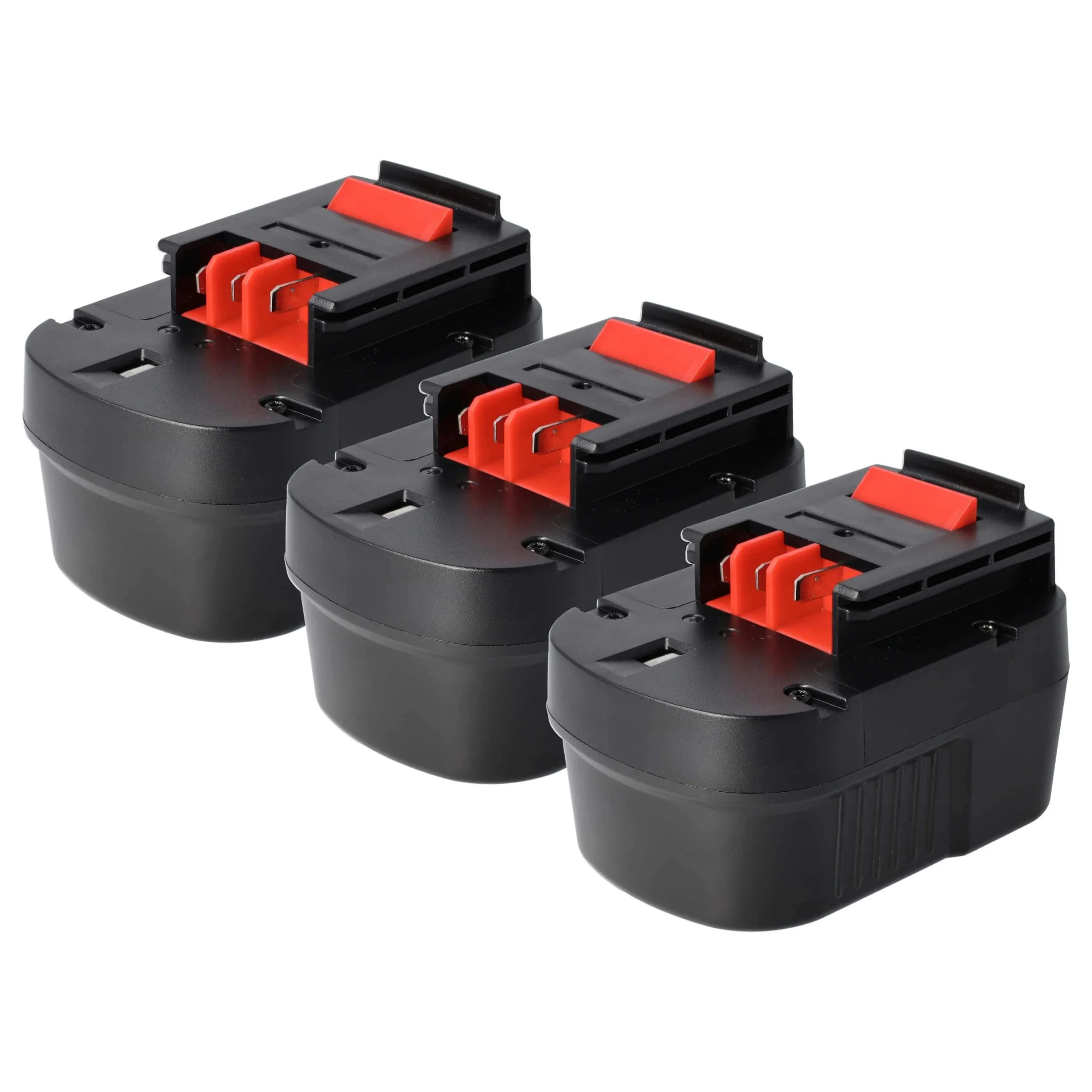 Batterie (3 pcs.) remplace Black & Decker A12, A12, A12E outil électrique Black & Decker - 1,5Ah 12V NiMH