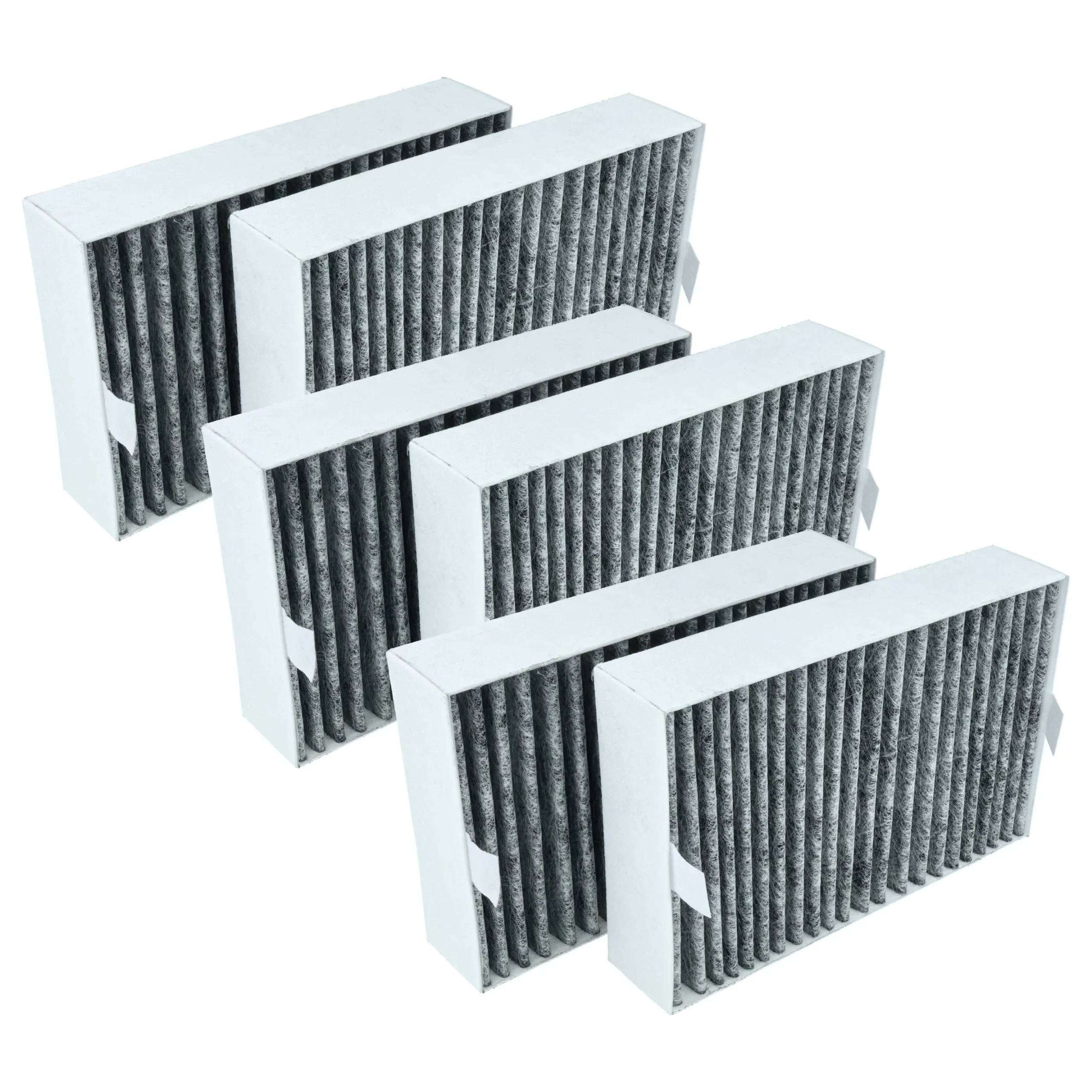 6x Filtres à charbon actif remplace Miele 28996433EU1, 11793450, DKF 31-P pour hotte Miele