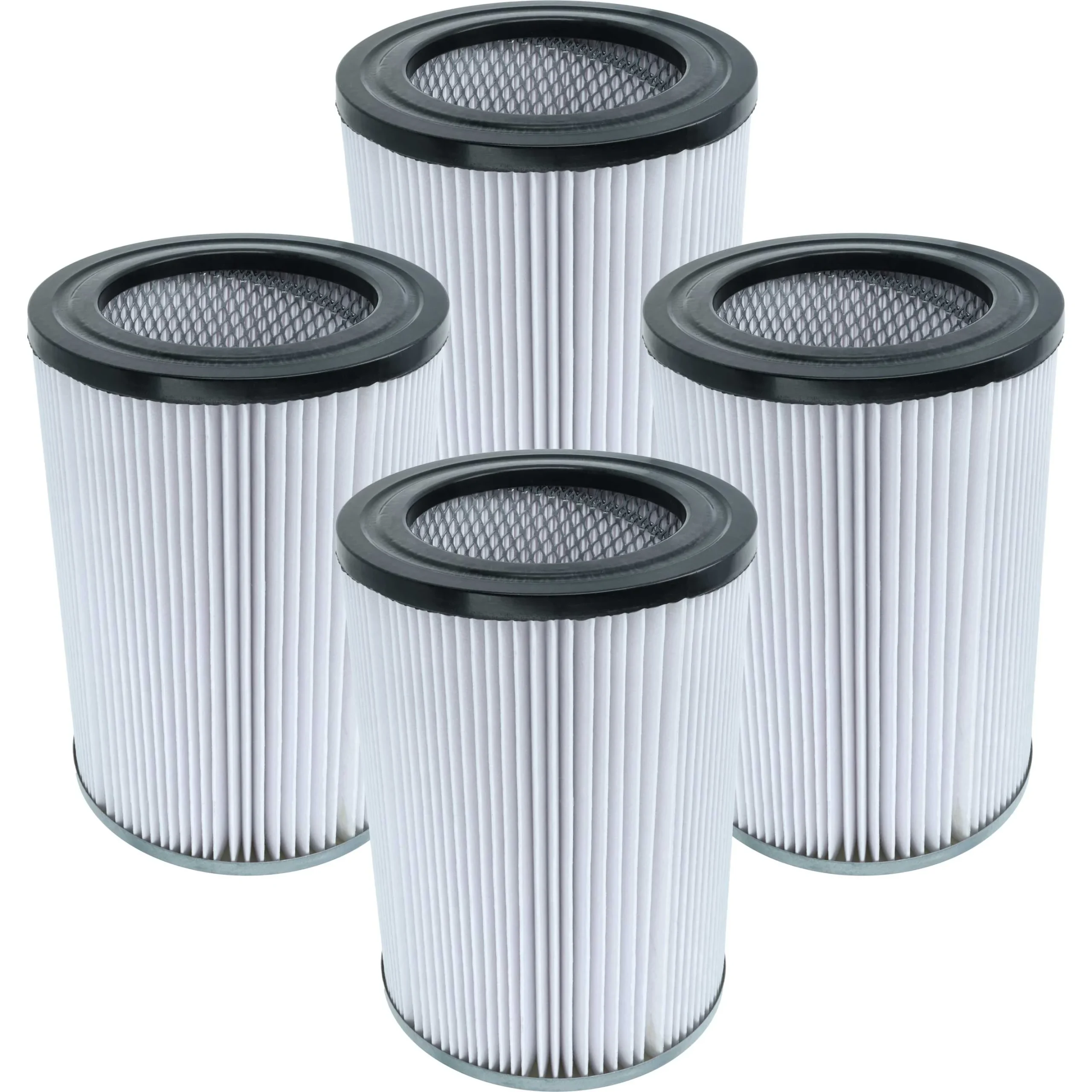4x Filtres remplace Cleancraft 7010335 pour aspirateur - filtre cartouche H14