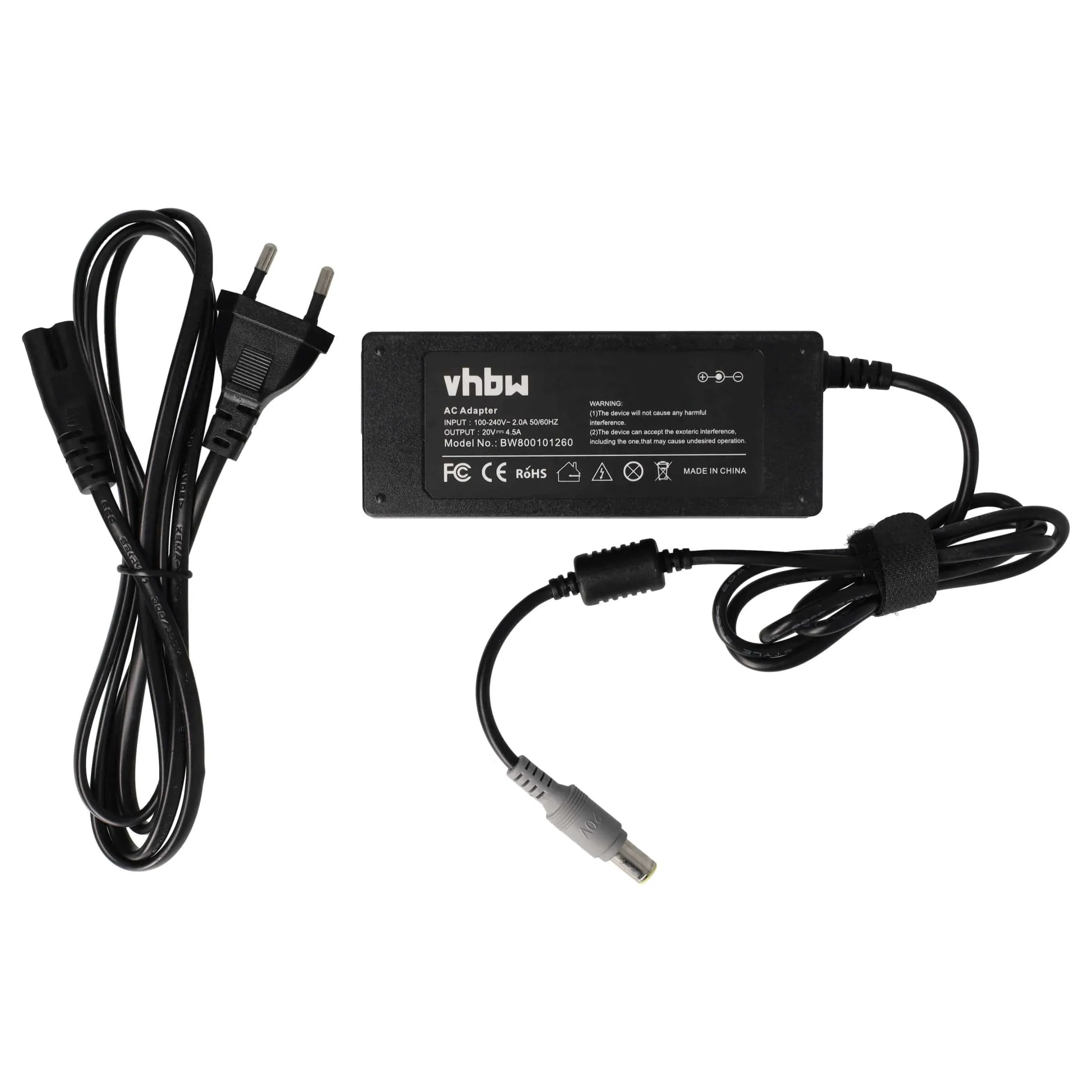 Alimentation remplace Lenovo 41N8460, 40Y7700, 40Y7696 pour ordinateur portable IBM Lenovo - 200 cm, 90 W