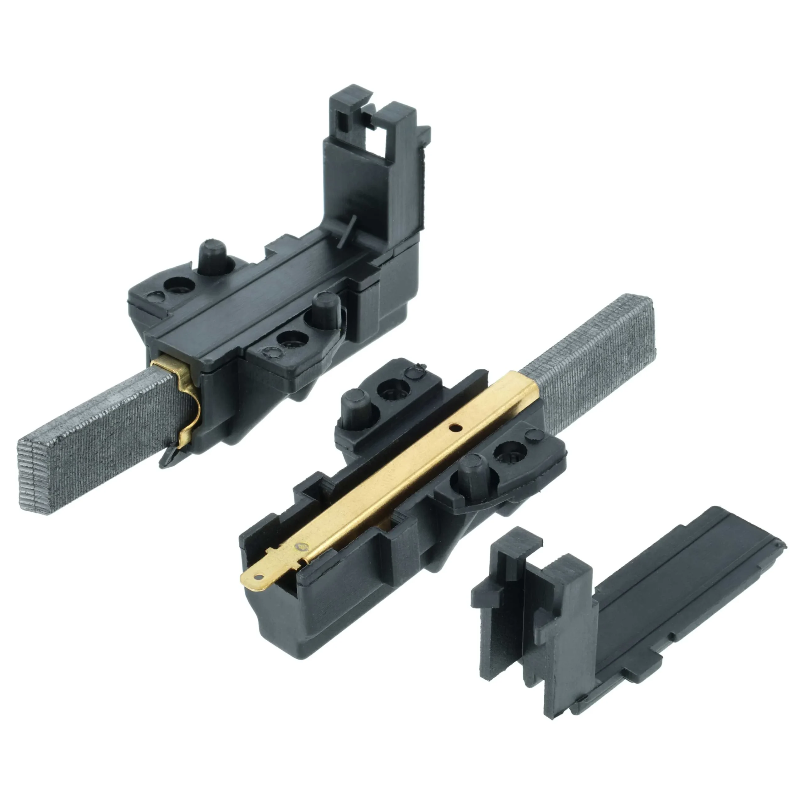 2x Balai remplace AEG 481236248446, 481281729461, 4812.362.48004 pour machine à laver - 5 x 13,5mm