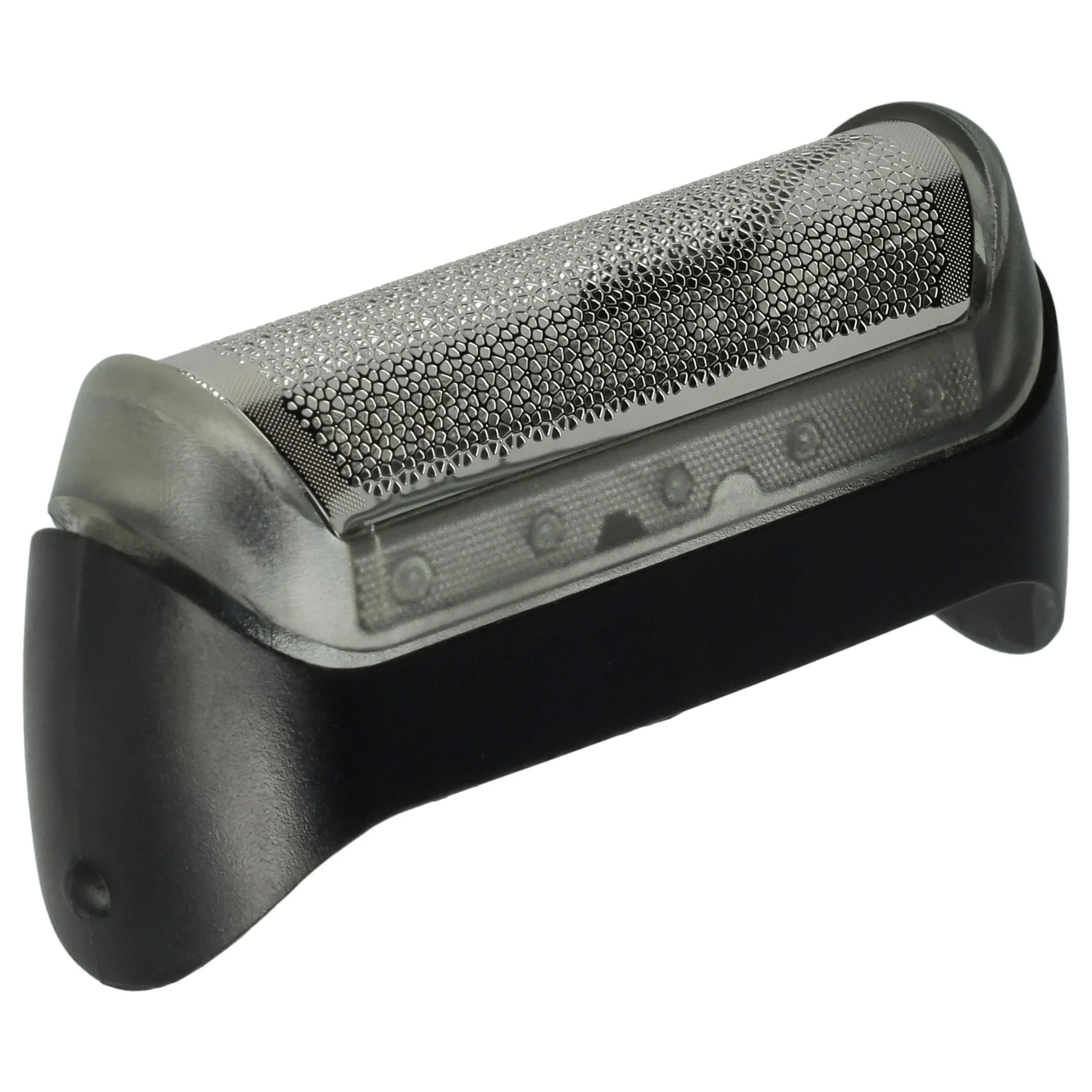 Grille remplace Braun 5733700, 5733701, 20s, 20B, 10B pour rasoir Braun - avec cadre de tête, noir/argenté